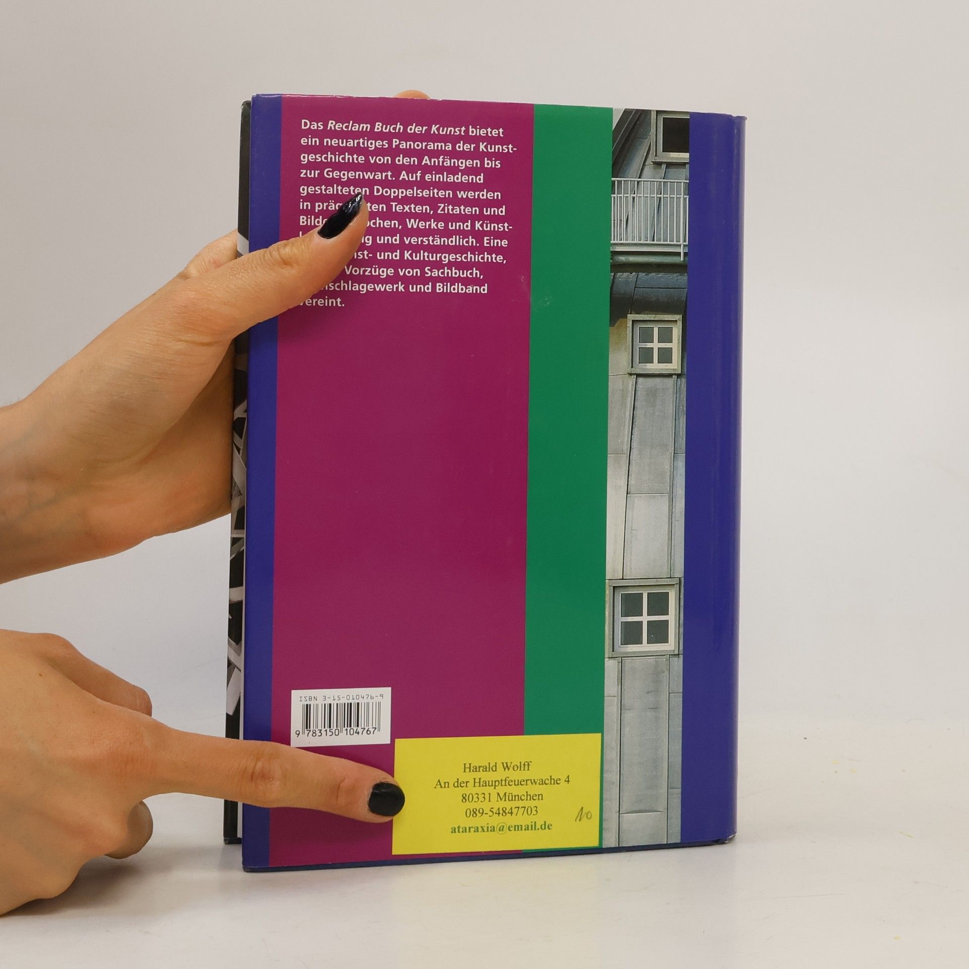 Christoph Wetzel Das Reclam-Buch der Kunst