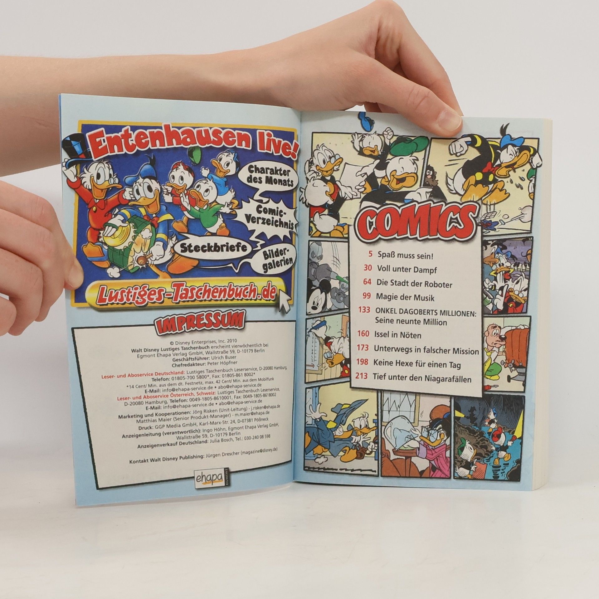 Walt Disney Lustiges Taschenbuch 407. Spass muss sein!