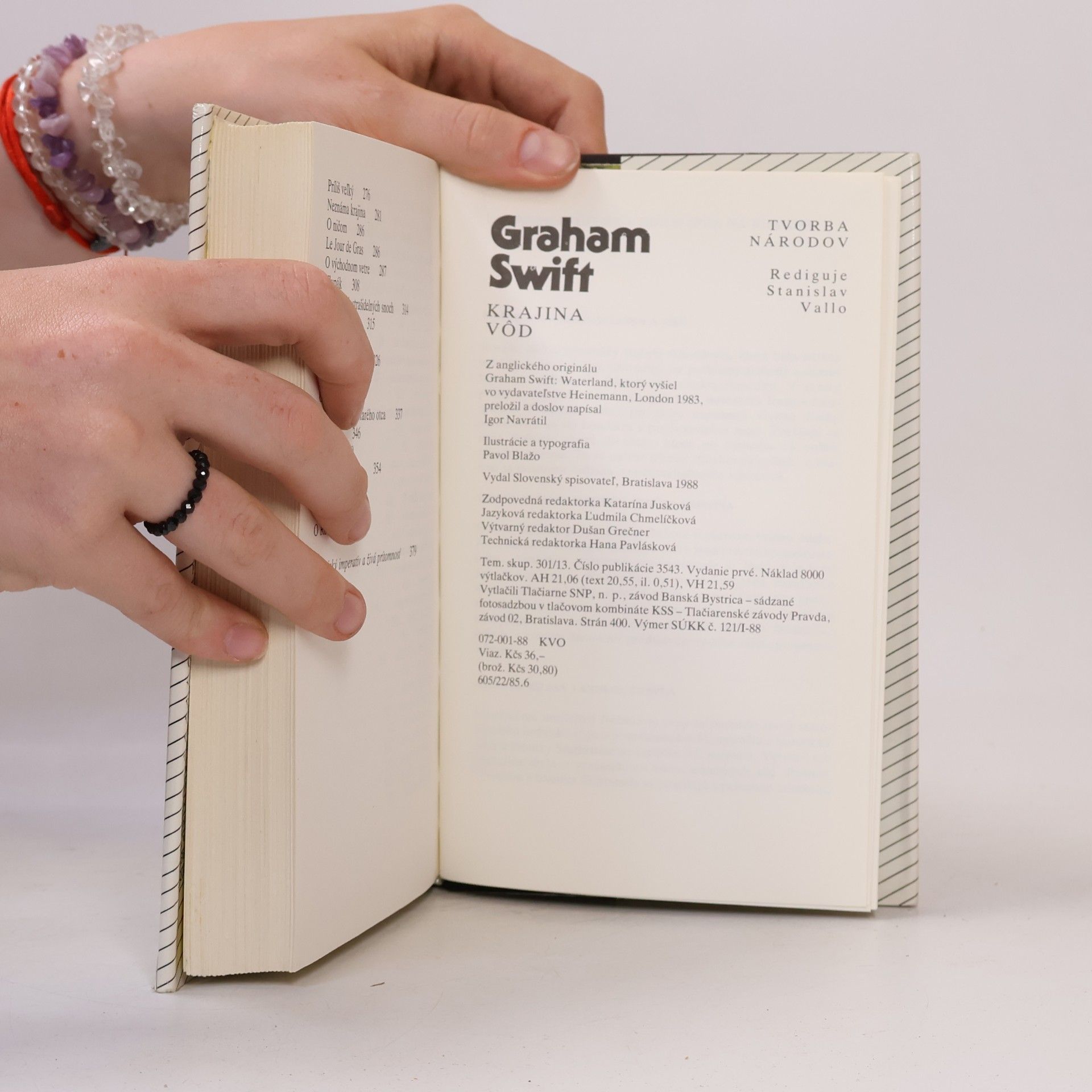 Graham Swift Krajina vôd