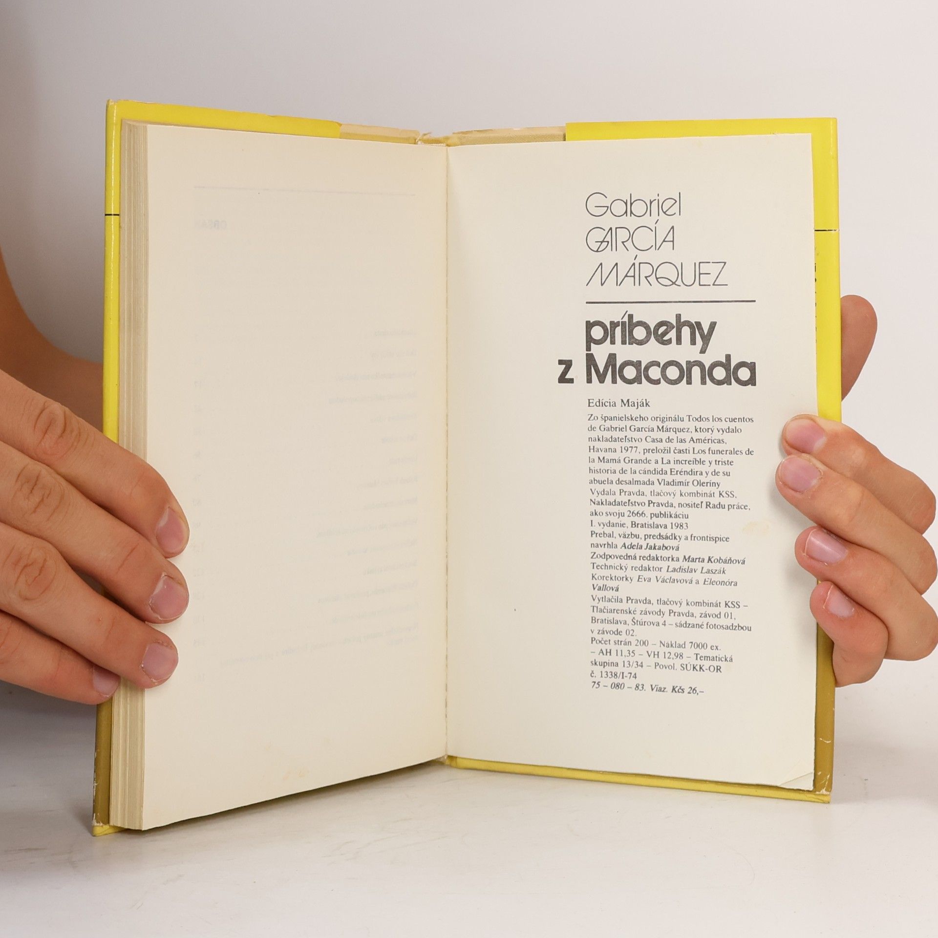 Gabriel García Márquez Príbehy z Maconda