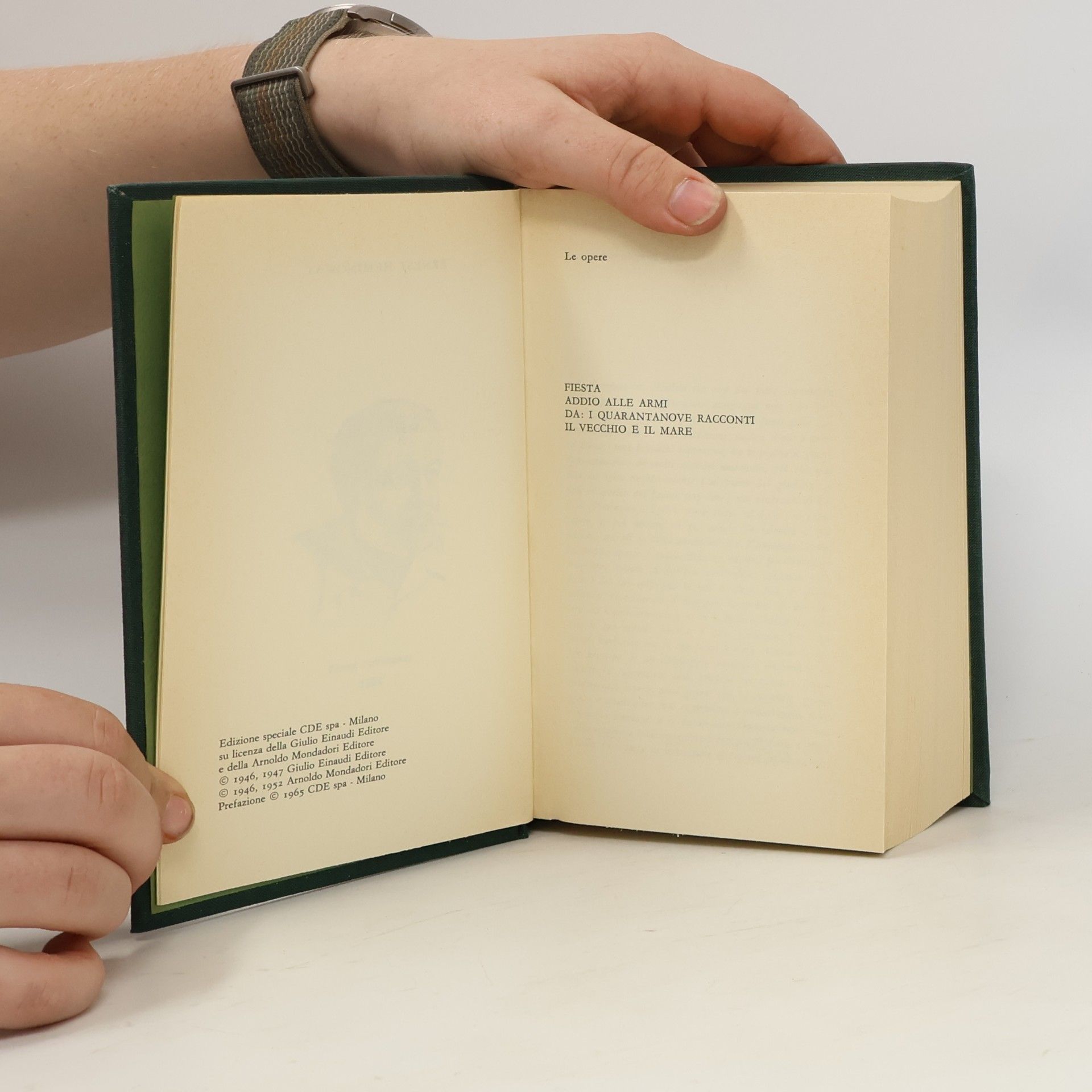 Ernest Hemingway Collezione Premi-Nobel
