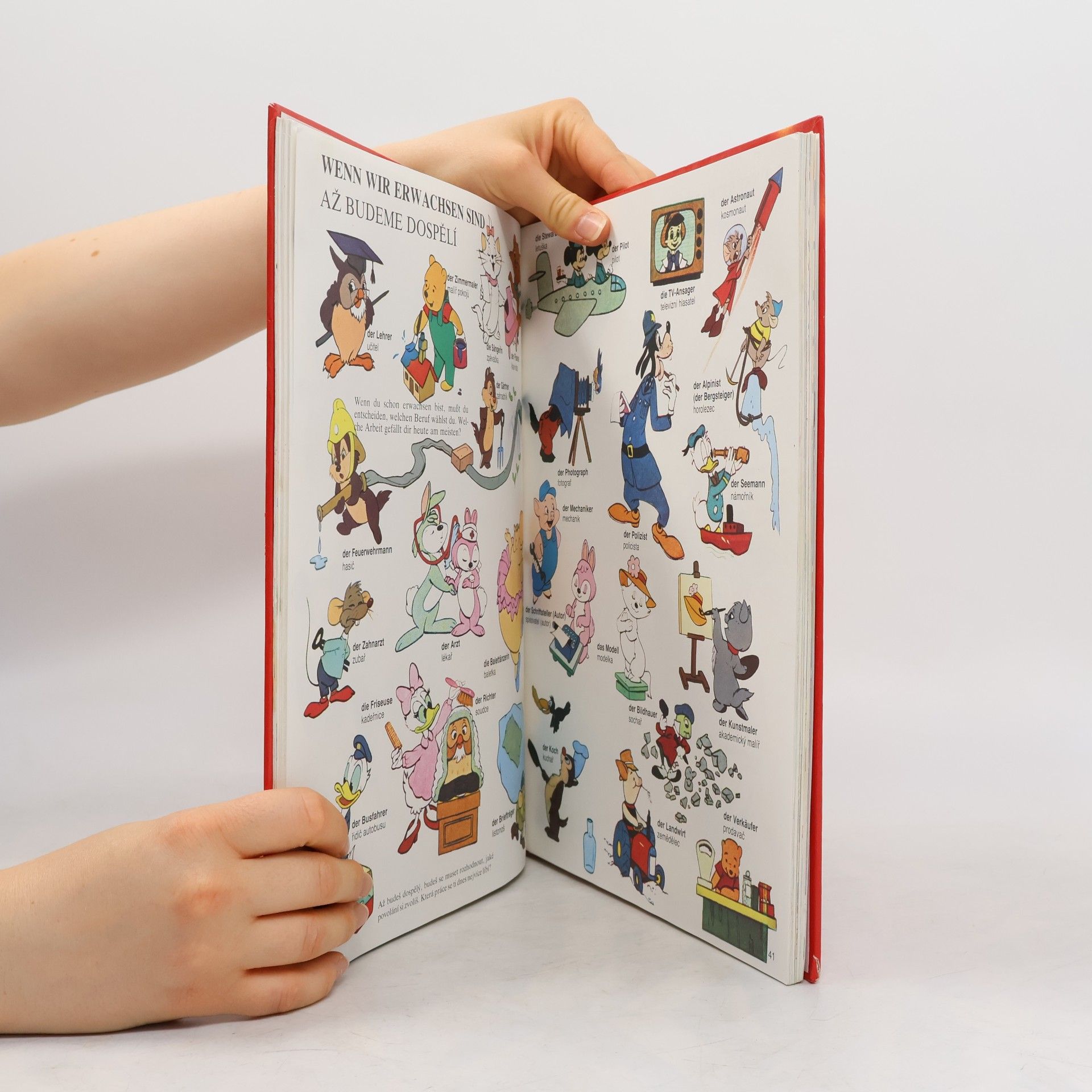 Autores varios Velký obrázkový slovník Walt Disney. Německo-český