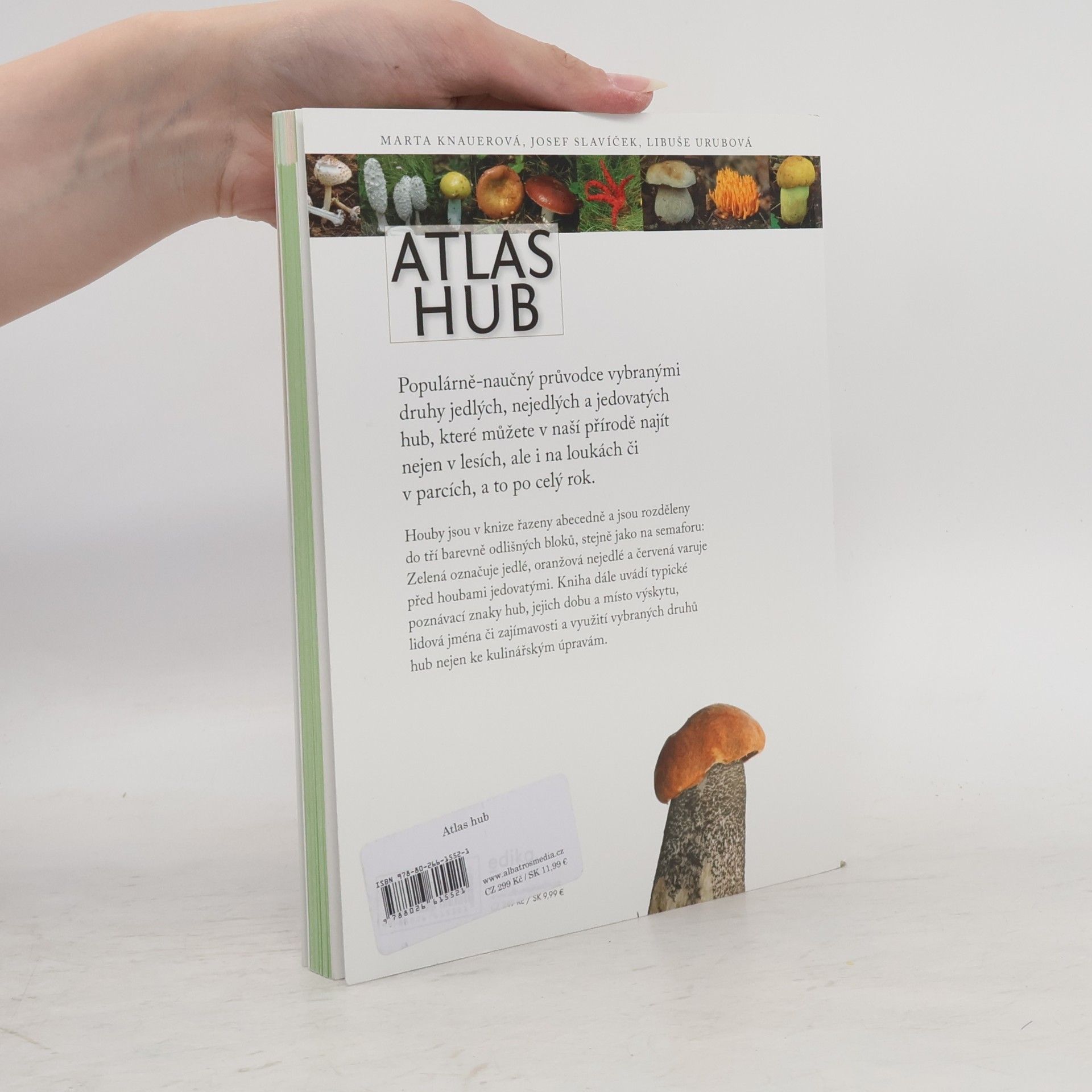 Marta Knauerová Atlas hub: Průvodce českou přírodou