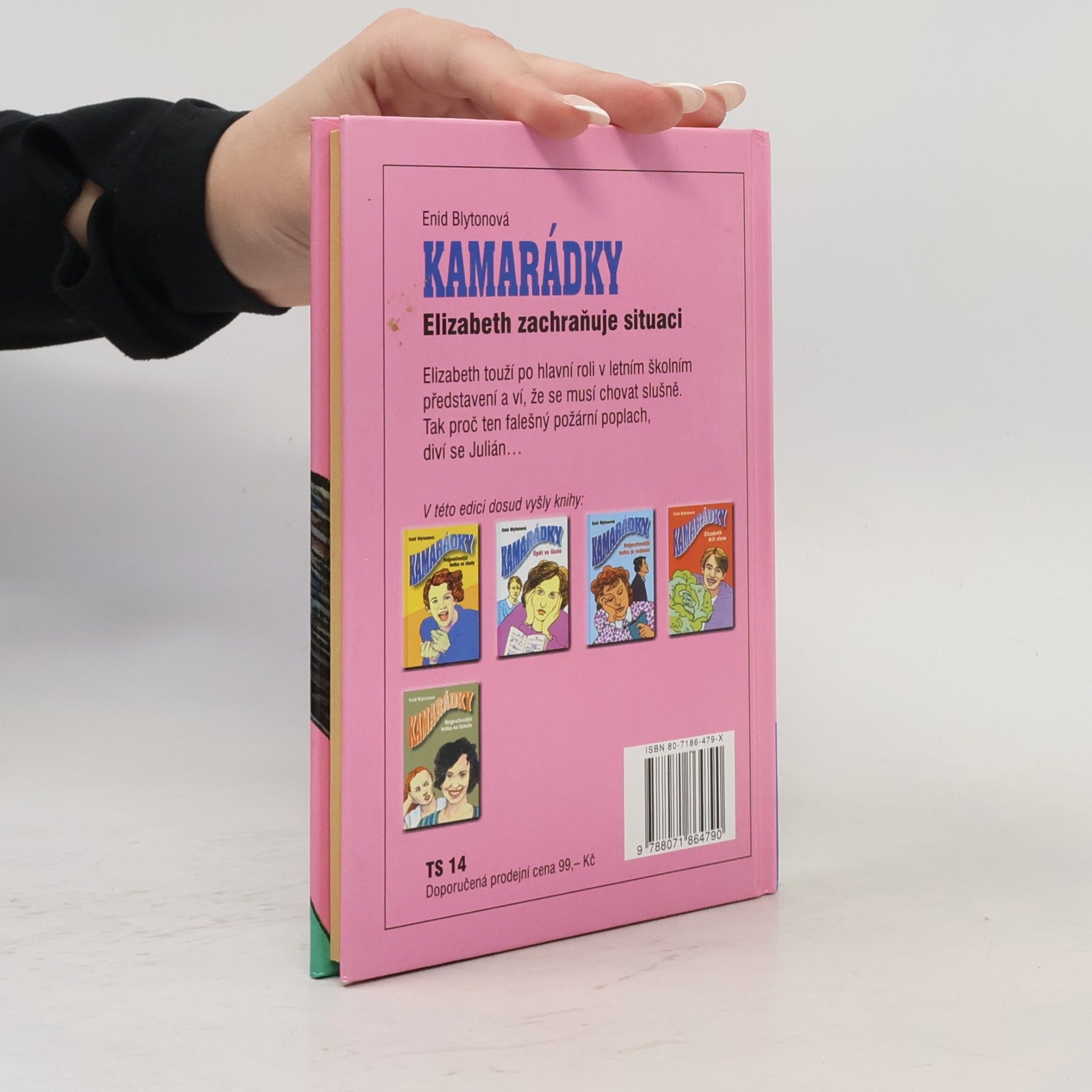 Enid Blyton Kamarádky. Elizabeth zachraňuje situaci