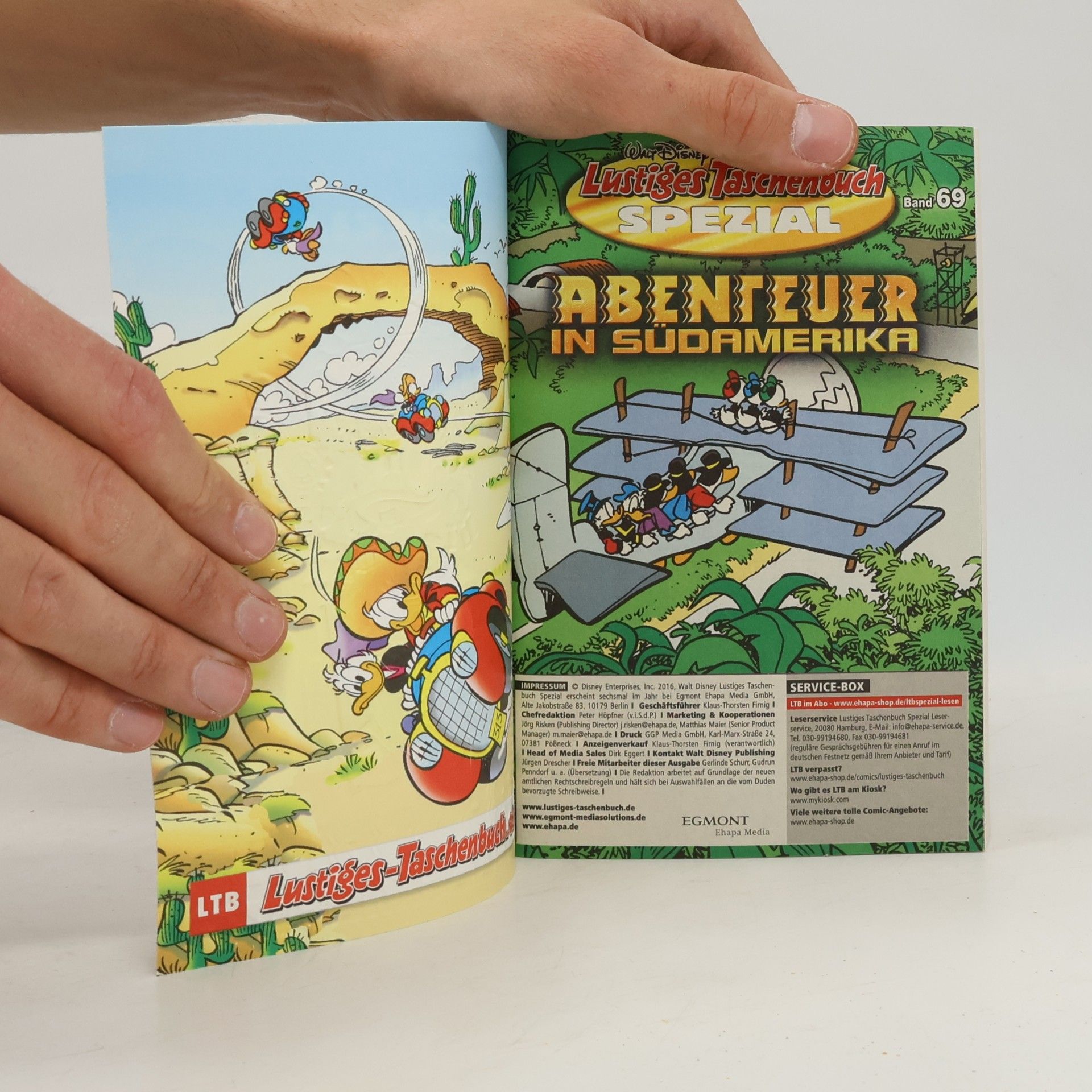 Walt Disney Lustiges Taschenbuch Spezial 69. Abenteuer in Südamerika