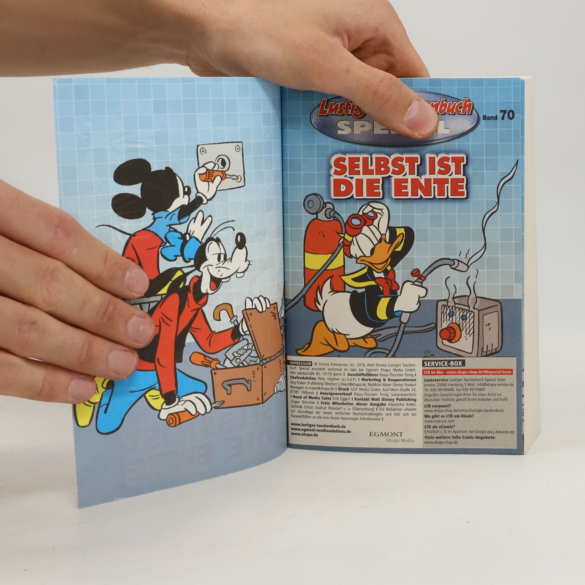 Walt Disney Lustiges Taschenbuch Spezial 70. Selbst ist die Ente