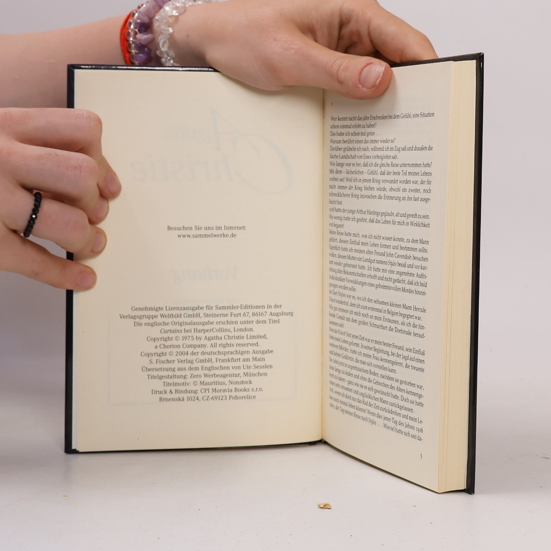 Agatha Christie Vorhang