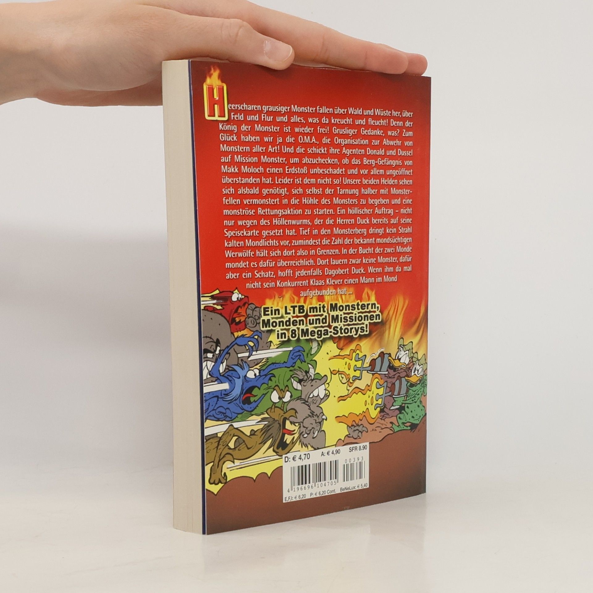 Walt Disney Lustiges Taschenbuch 393. Mission monster