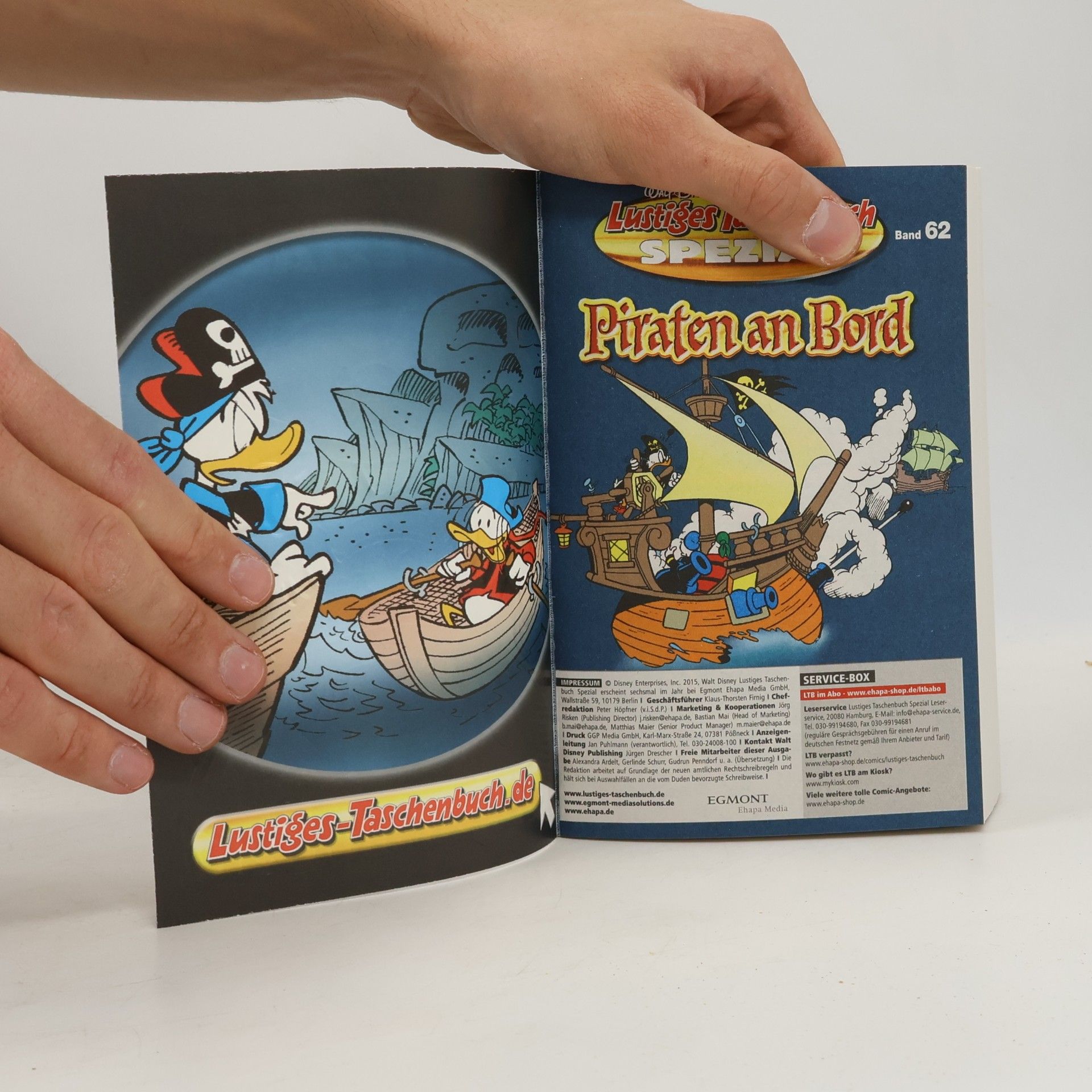Walt Disney Lustiges Taschenbuch Spezial Band 62. Piraten an Bord