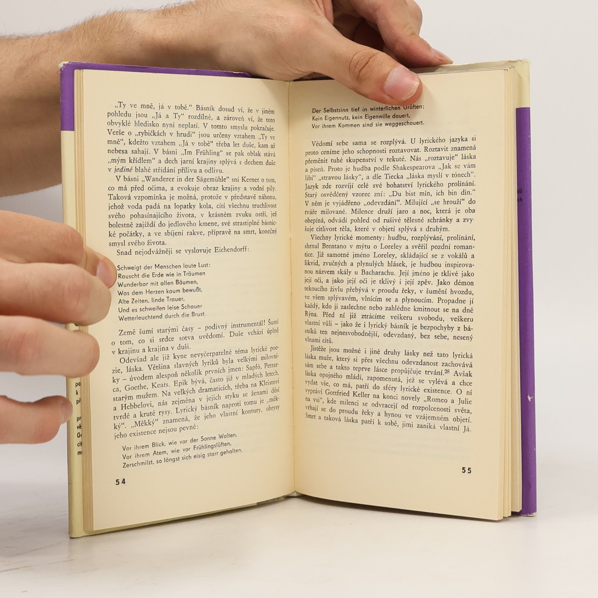 Emil Staiger Základní pojmy poetiky