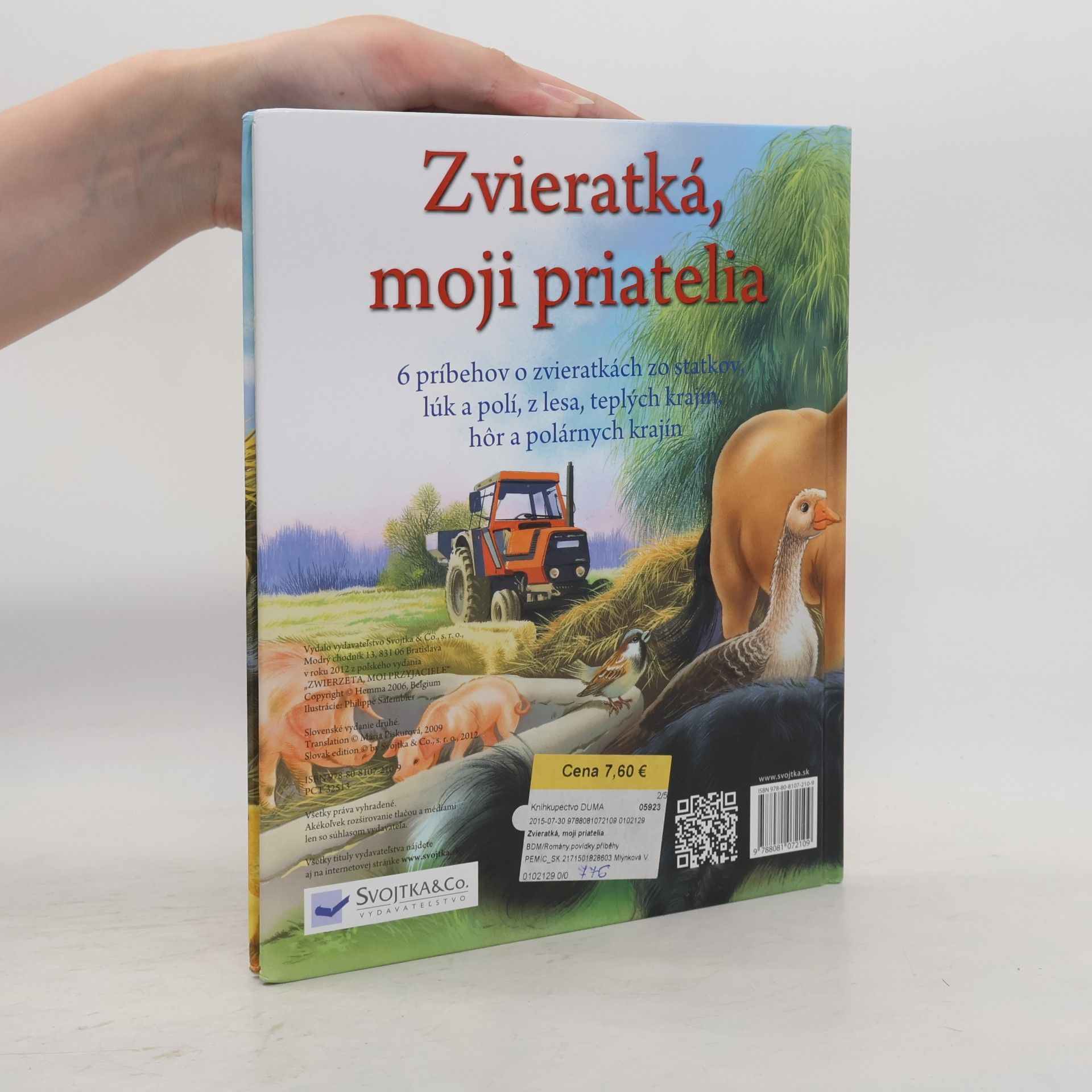 Kolektiv autorů Moji priatelia zvieratká