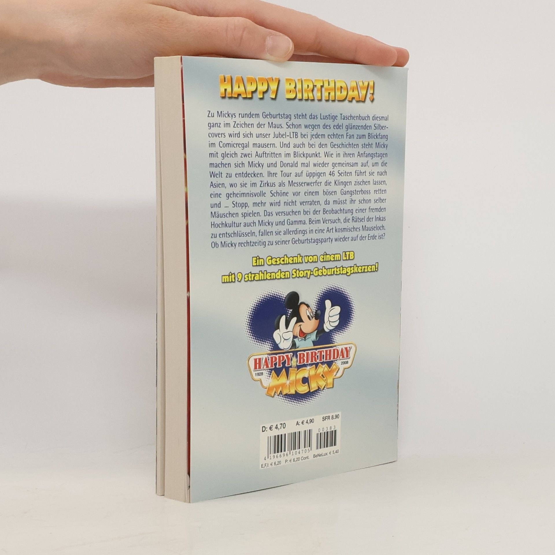 Walt Disney Lustiges Taschenbuch 383. Happy Birthday Micky. 1928-2008