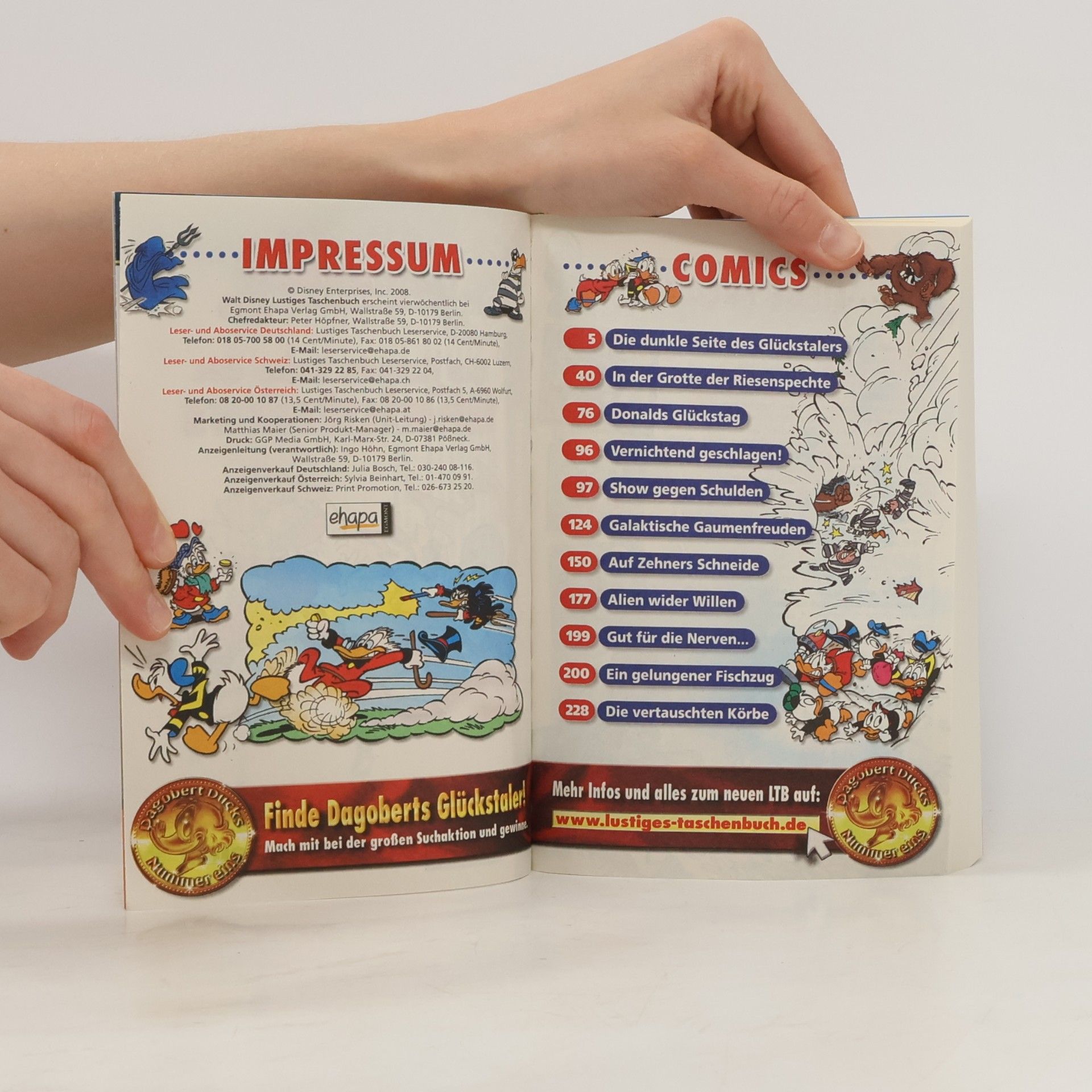 Walt Disney Lustiges Taschenbuch 381