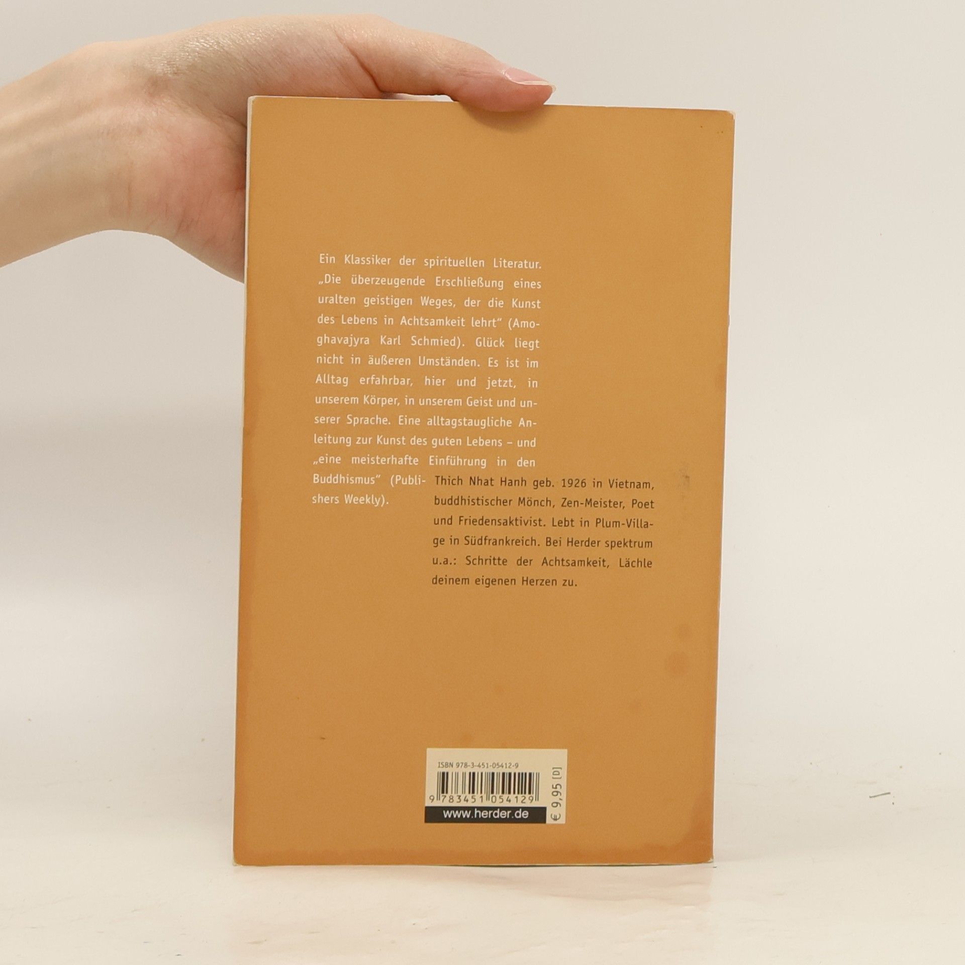 Thích Nhất Hạnh Das Herz von Buddhas Lehre