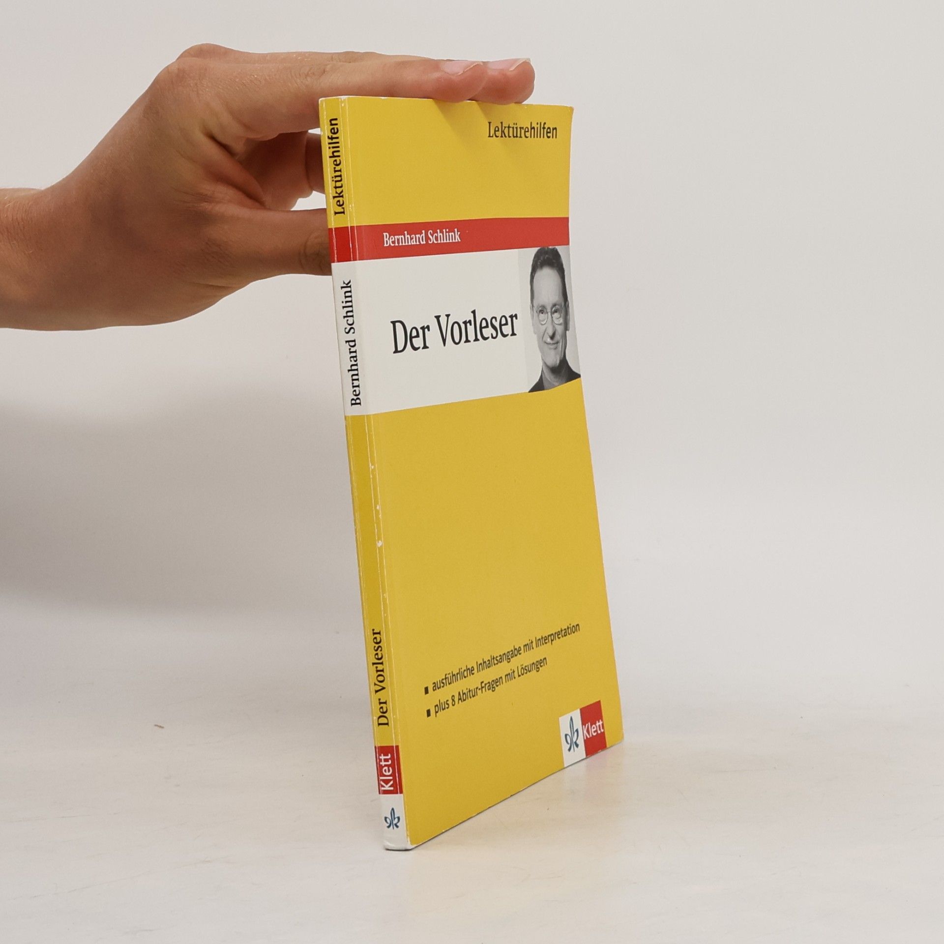 Hanns-Peter Reisner Lektürehilfen Bernhard Schlink, "Der Vorleser"