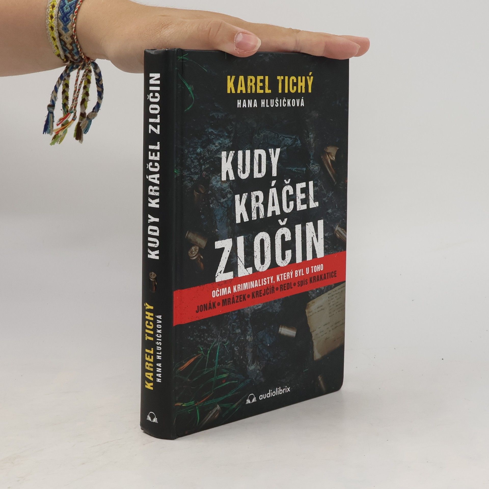 Karel Tichý Kudy kráčel zločin : očima kriminalisty, který byl u toho : Jonák, Mrázek, Krejčíř, Redl, spis Krakatice