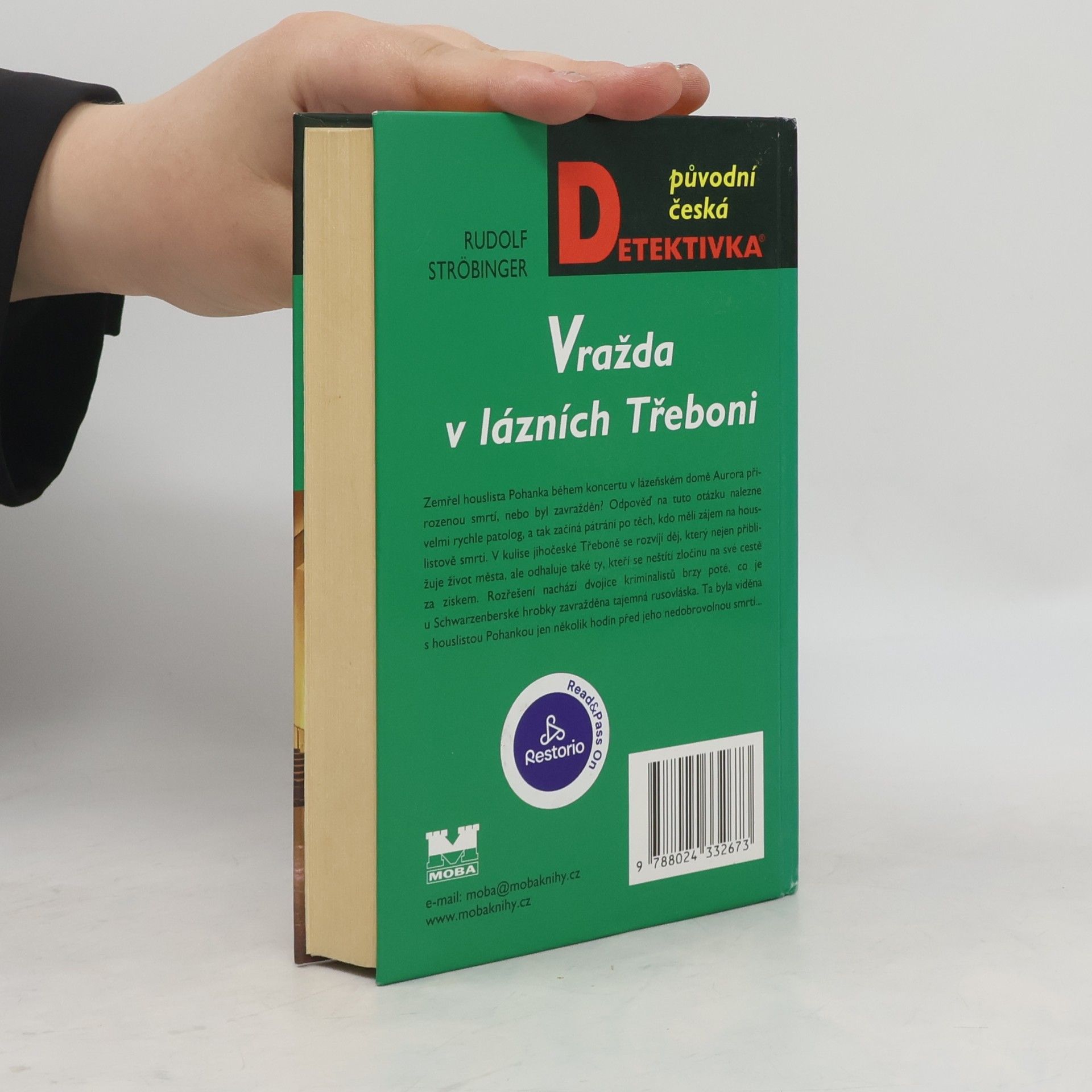 Rudolf Ströbinger Vražda v lázních Třeboni