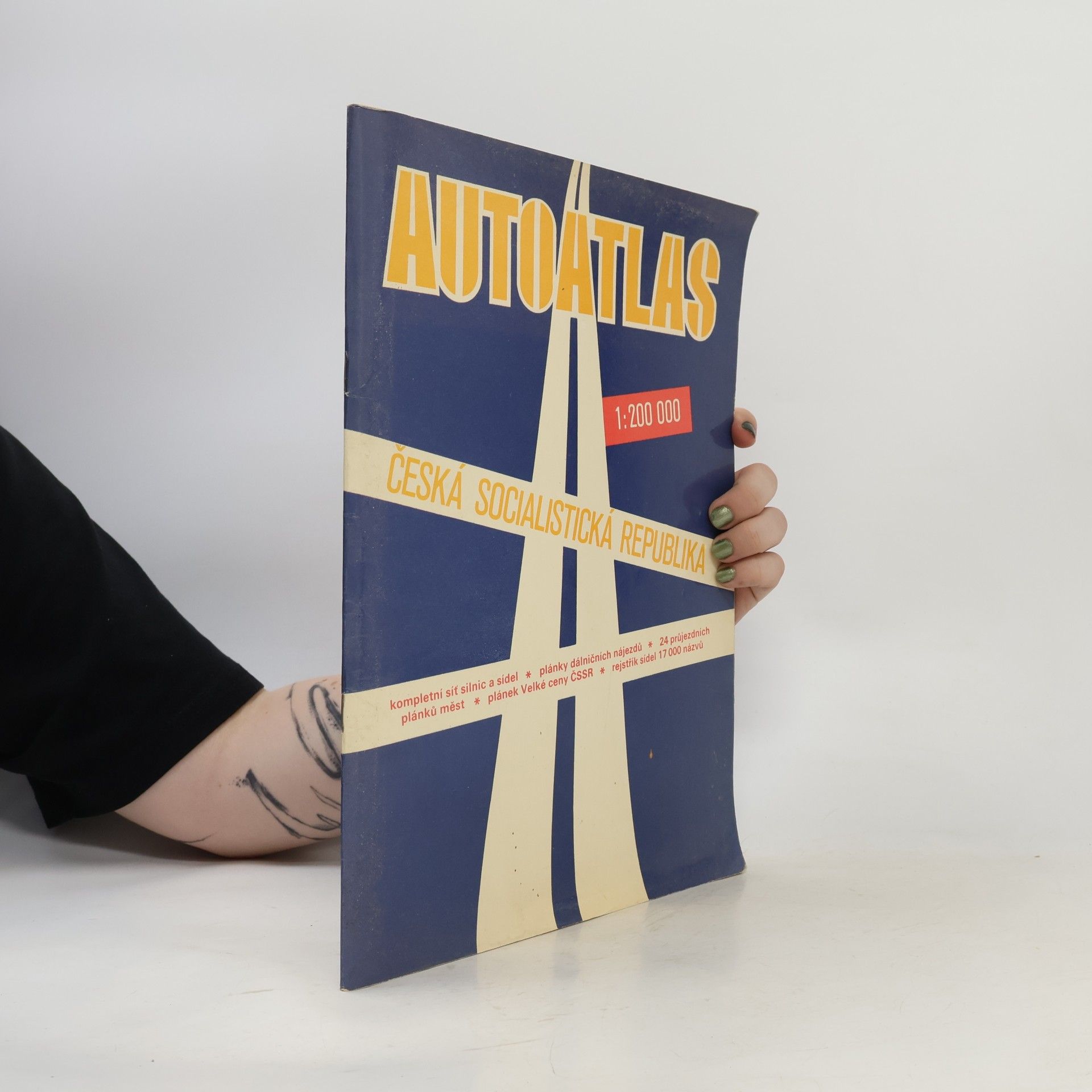 AA.VV. Autoatlas, Česká socialistická republika