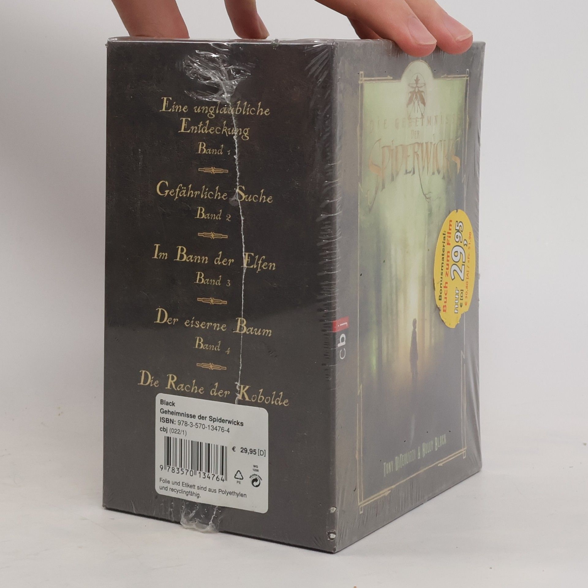 Tony DiTerlizzi Die Geheimnisse der Spiderwicks, 5 Bde.. Bände 1-5 in Kassette