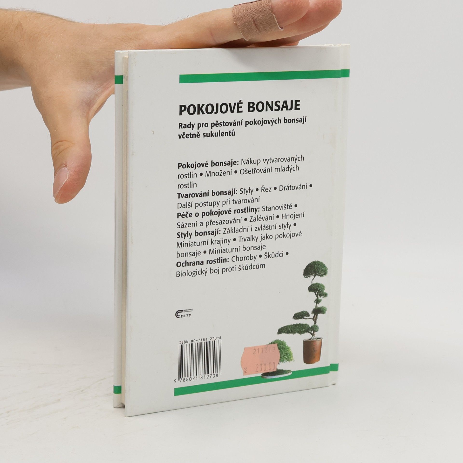 Wolfgang Kawollek Pokojové bonsaje