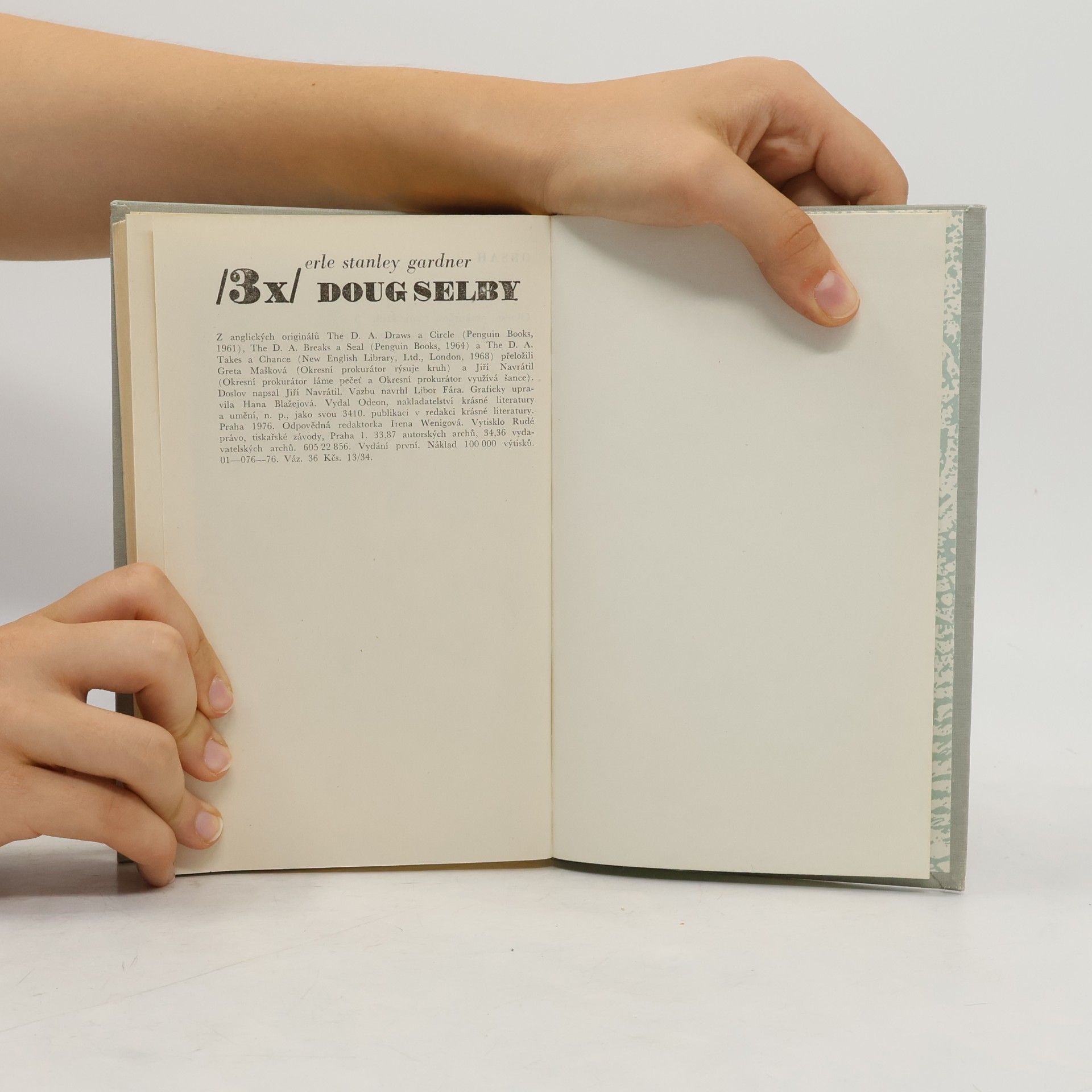 Erle Stanley Gardner 3x Doug Selby