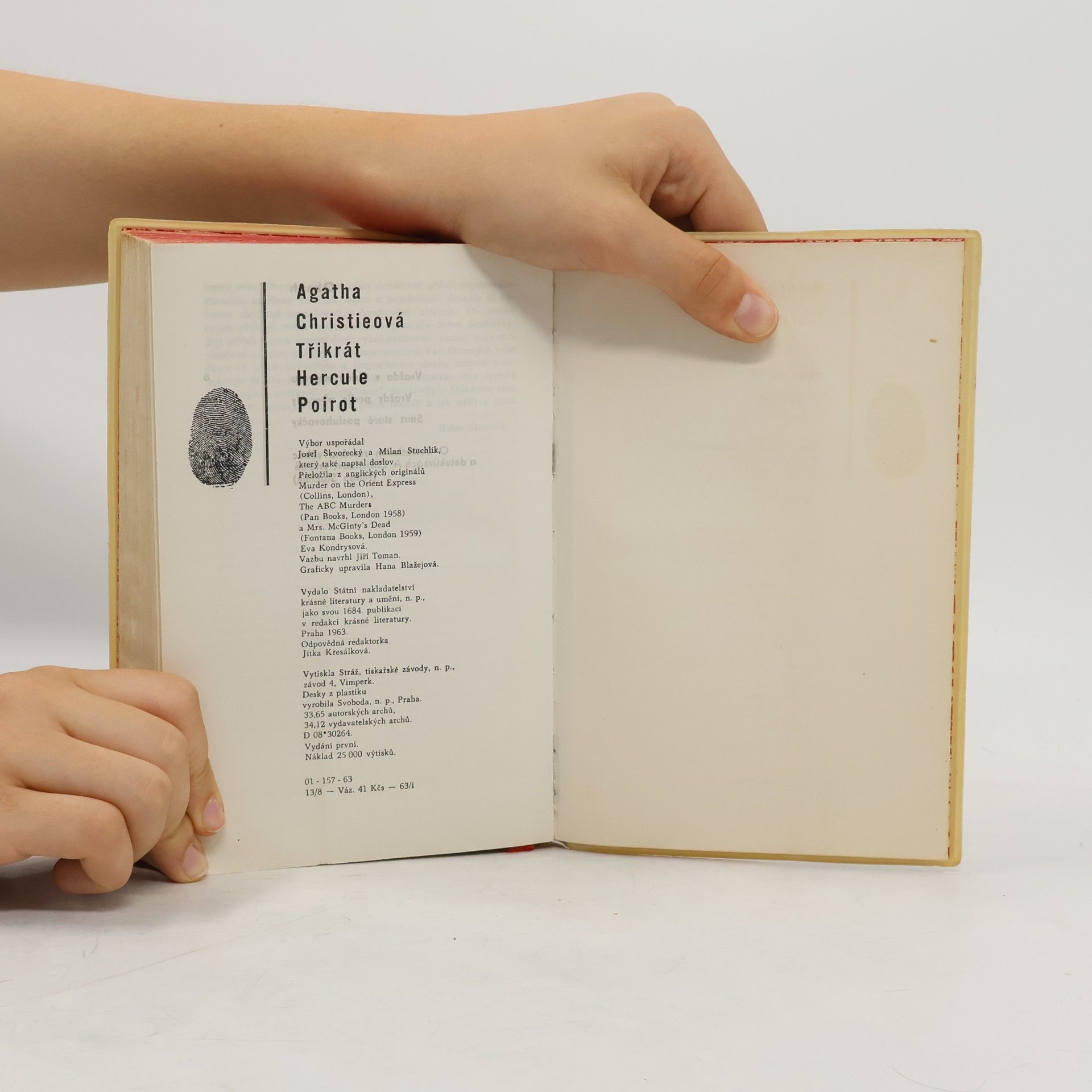 Agatha Christie Třikrát Hercule Poirot