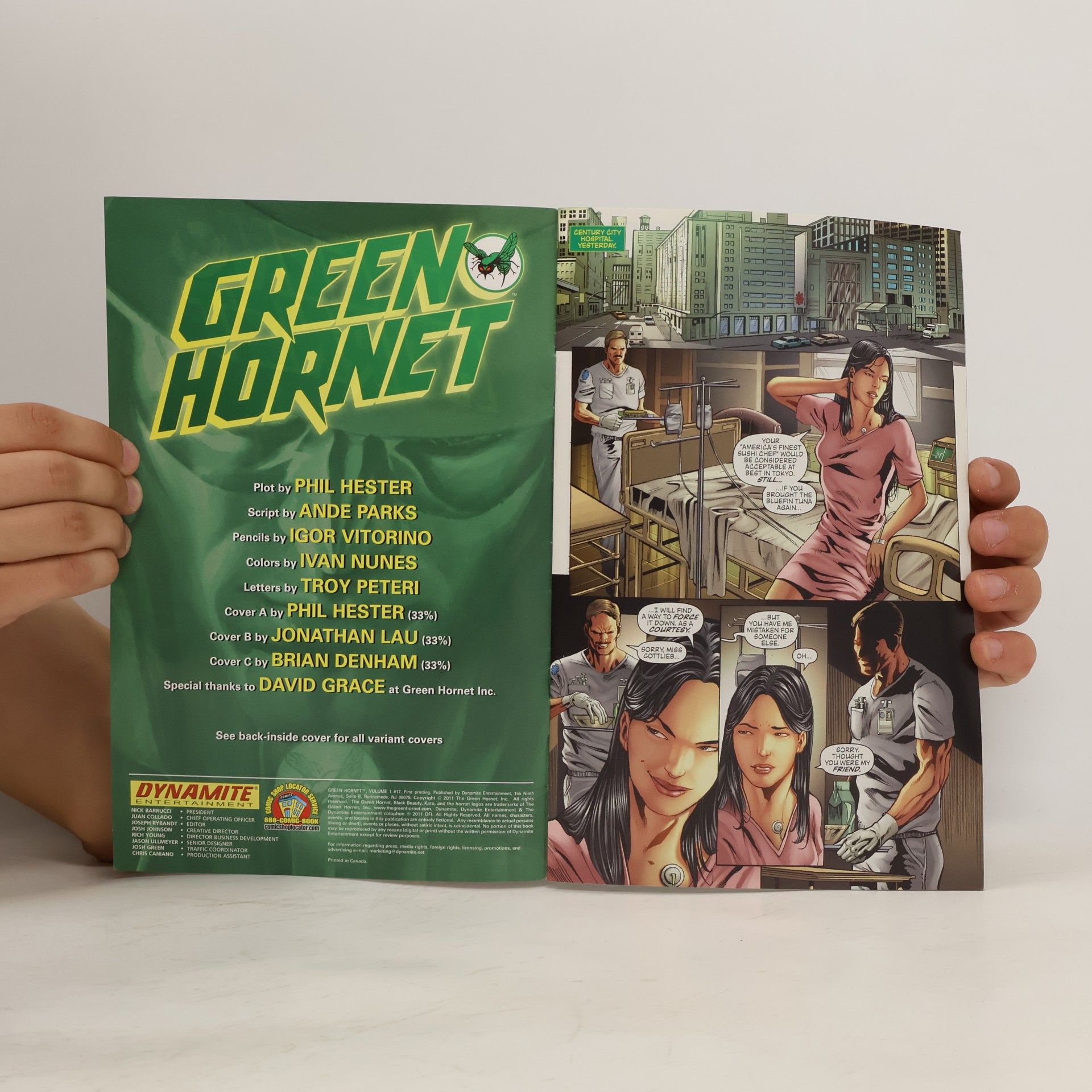 Phil Hester Green Hornet 17