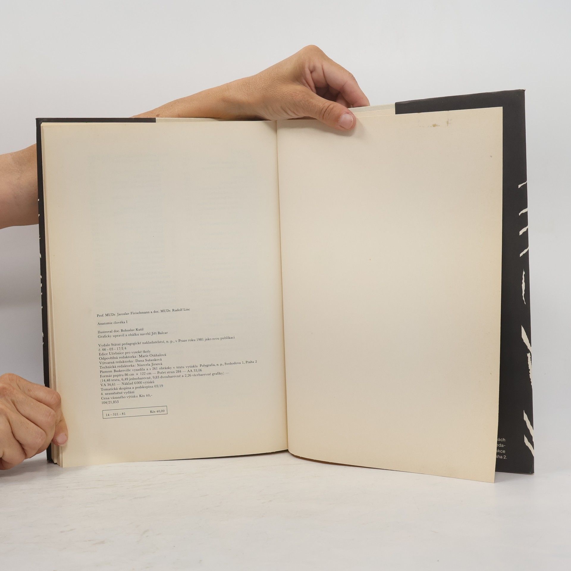 Rudolf Linc Anatomie člověka I