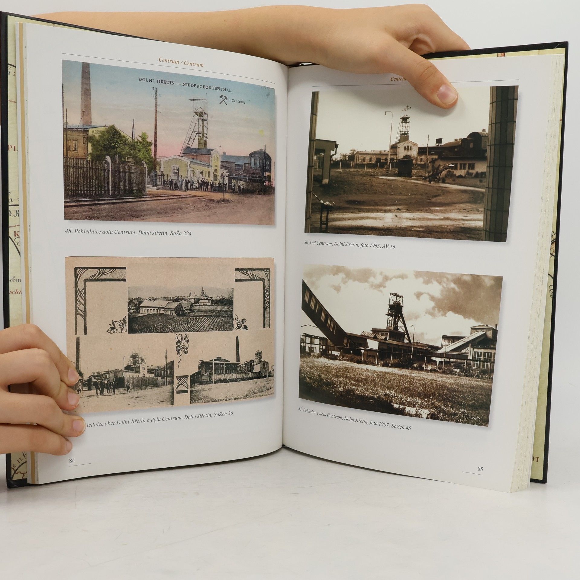 Zdeněk Zícha Fotografie a pohlednice hnědouhelných hlubinných dolů Ústeckého kraje
