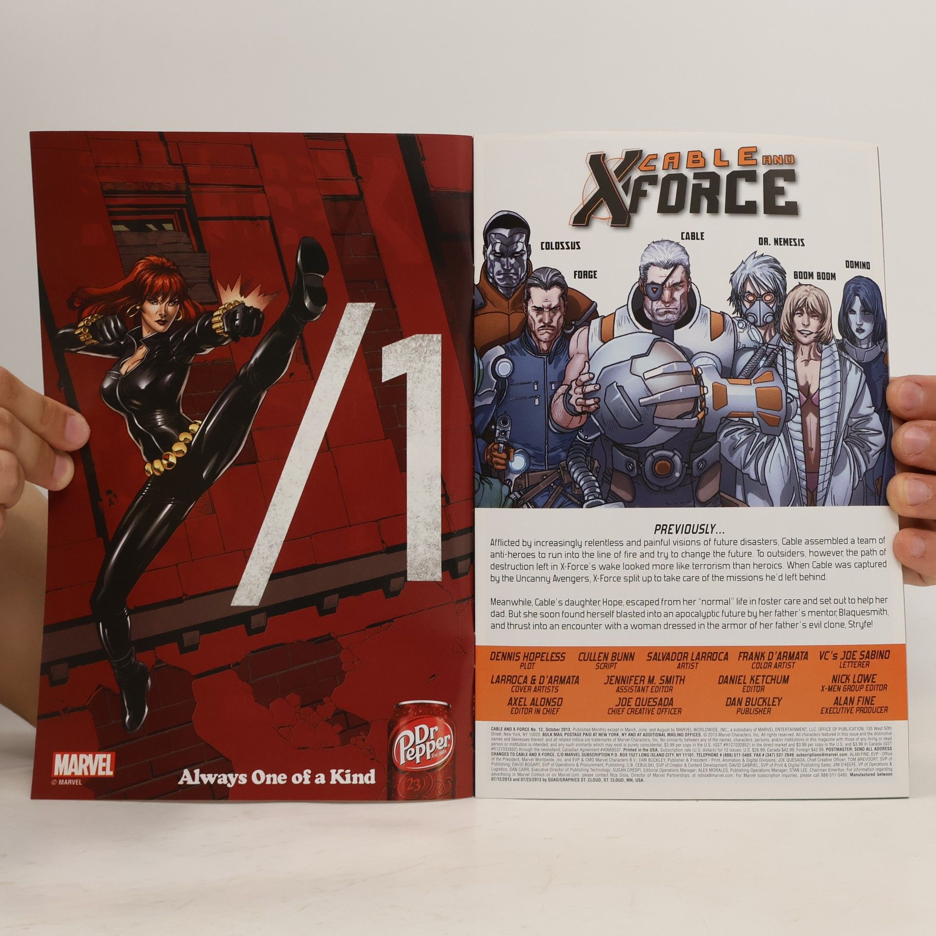 Dennis Hopeless Cable and X-Force 13