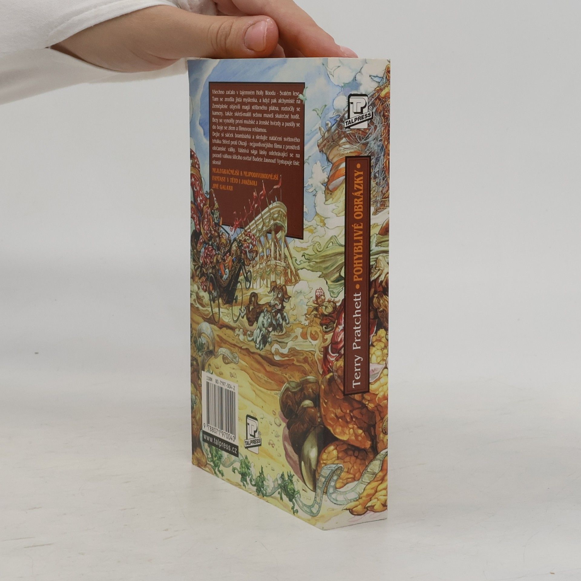 Terry Pratchett Pohyblivé obrázky