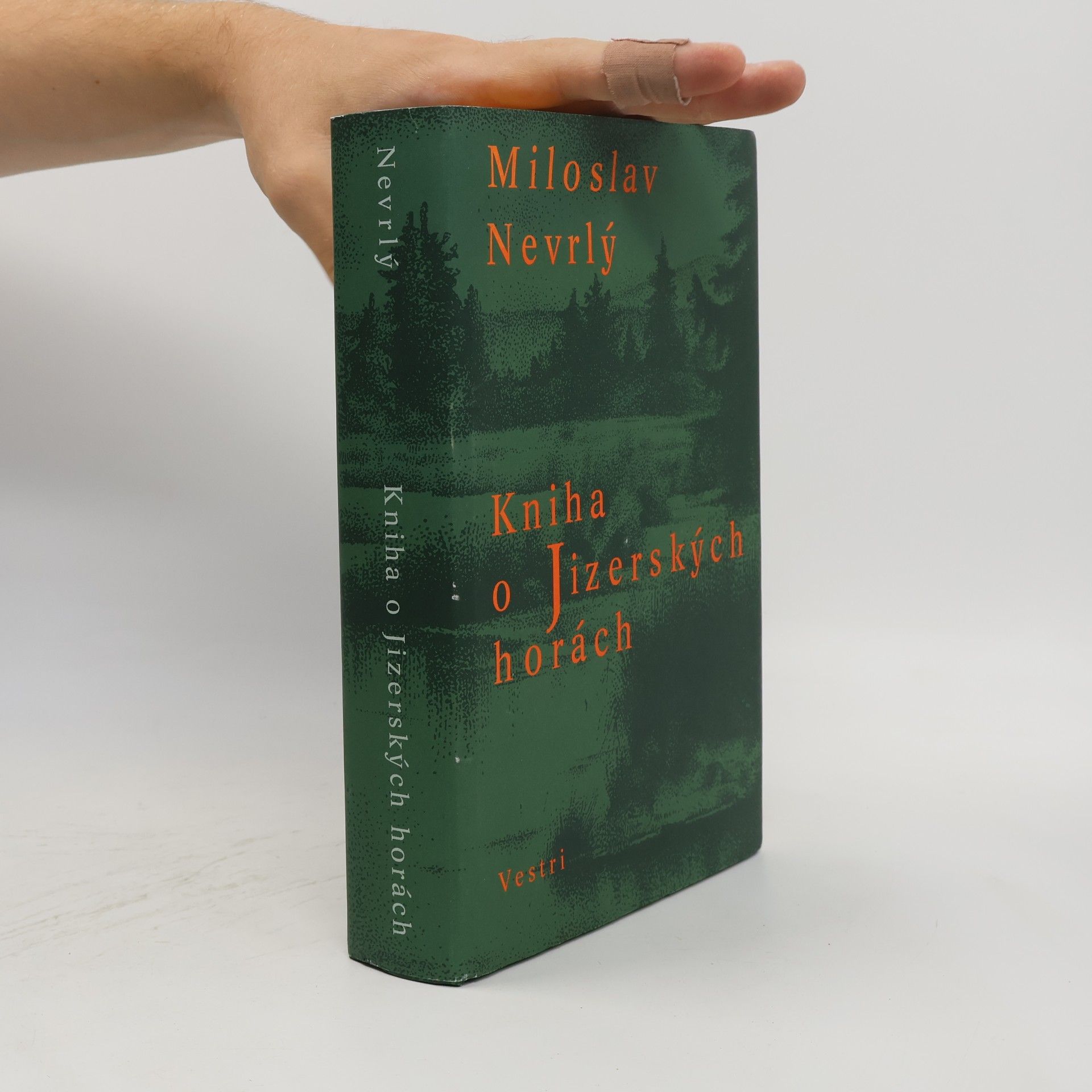 Miloslav Nevrlý Kniha o Jizerských horách (přiložena mapa)