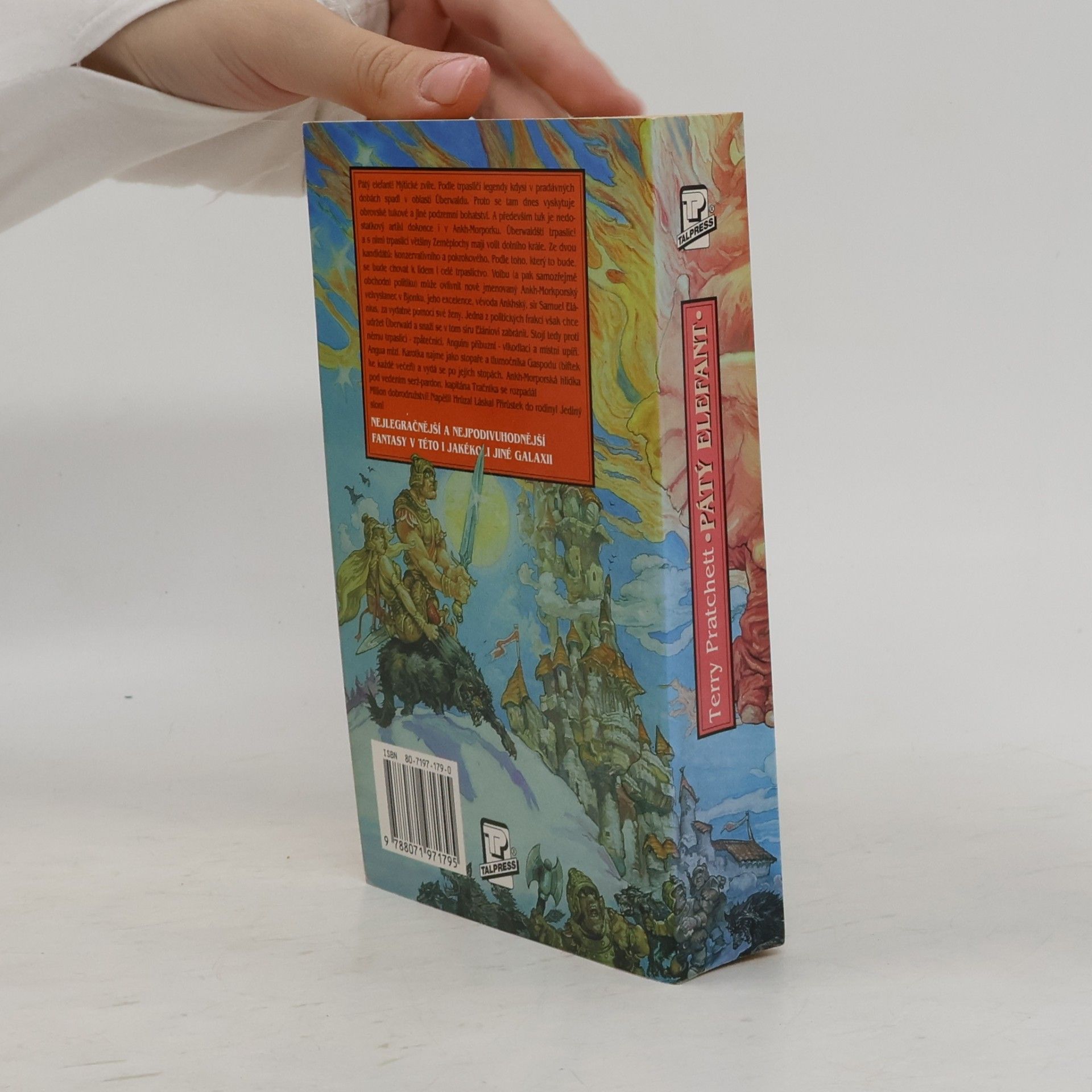 Terry Pratchett Pátý elefant