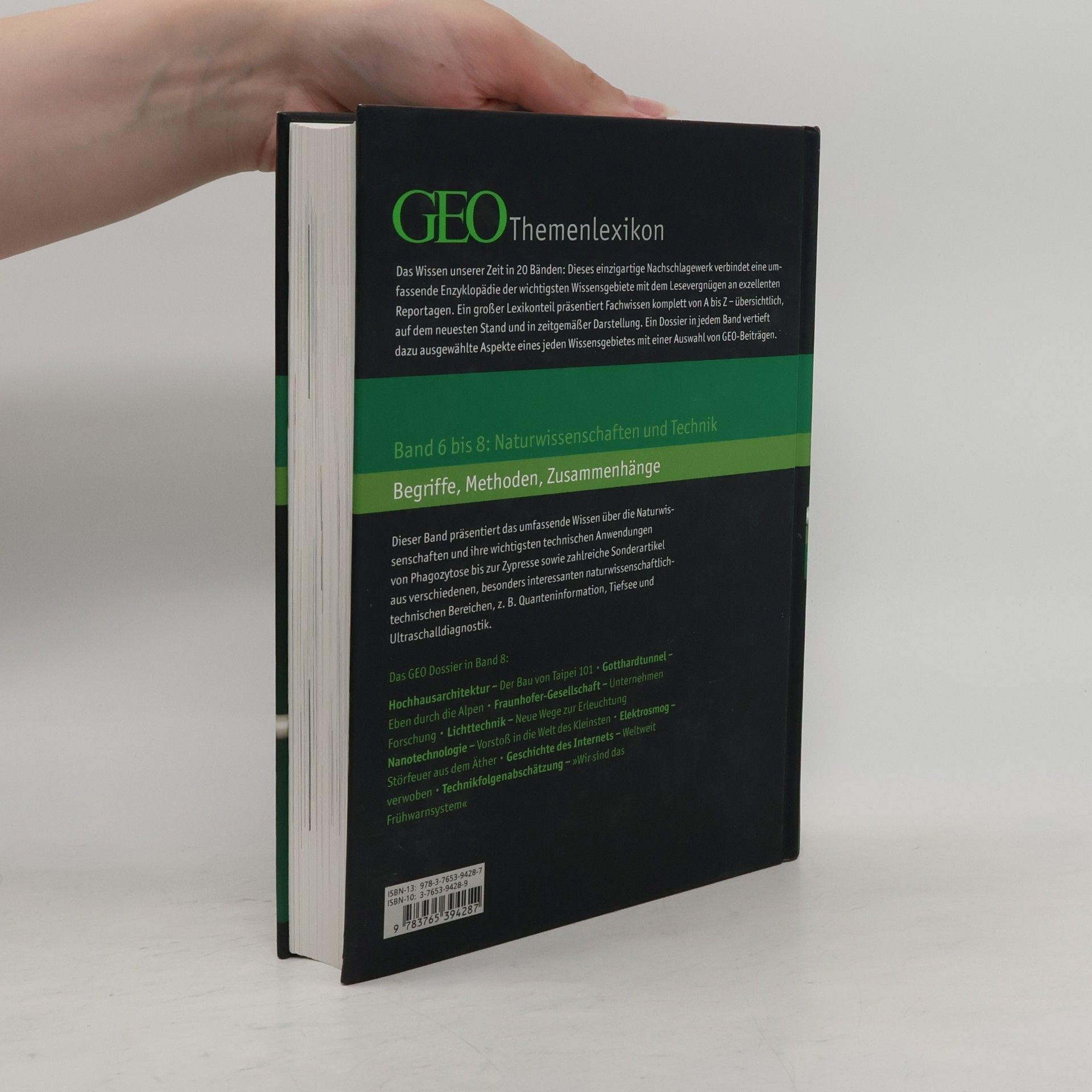 Autorenkollektiv GEO Themenlexikon 8. Naturwissenschaft und Technik