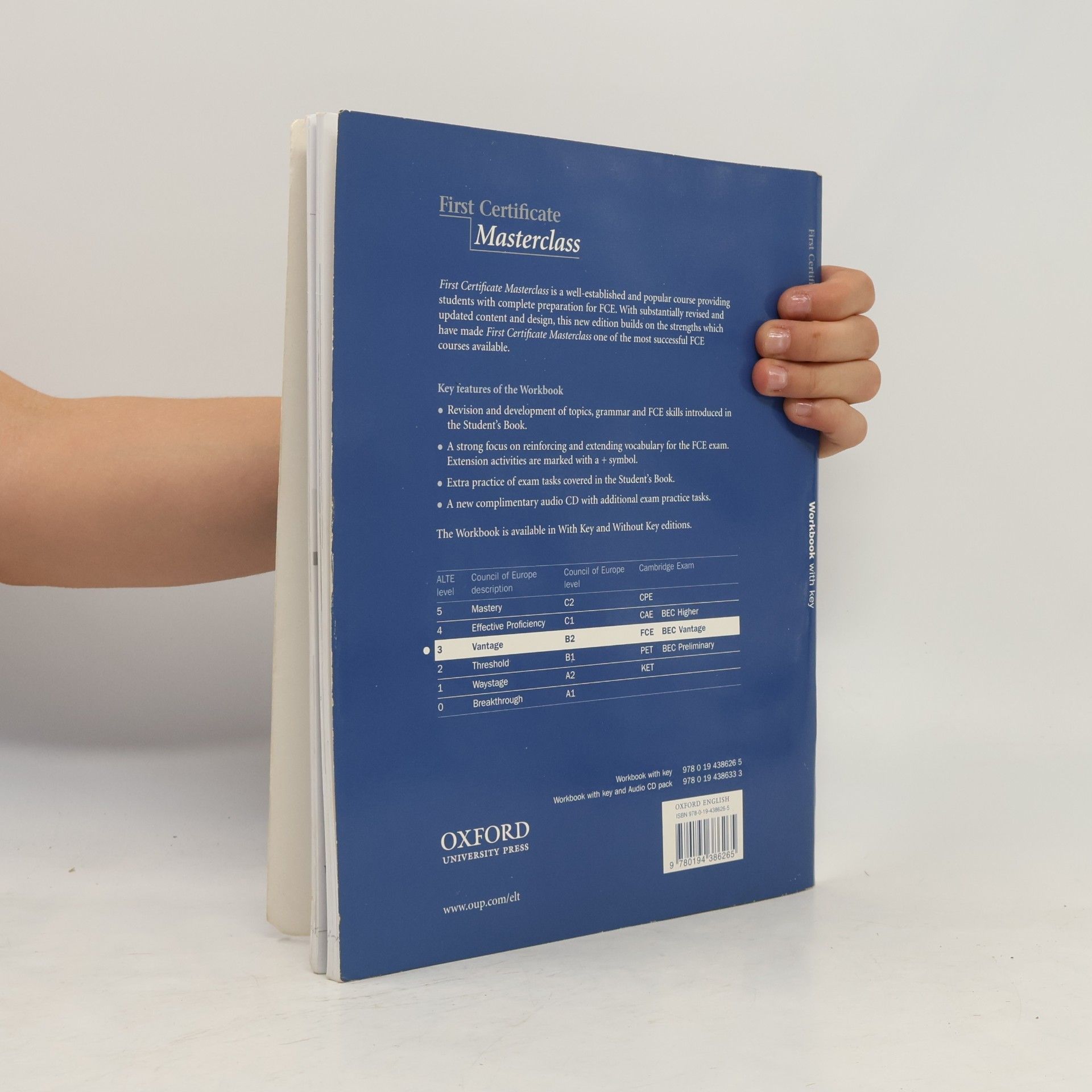Simon Haines First Certificate Masterclass. Workbook with key