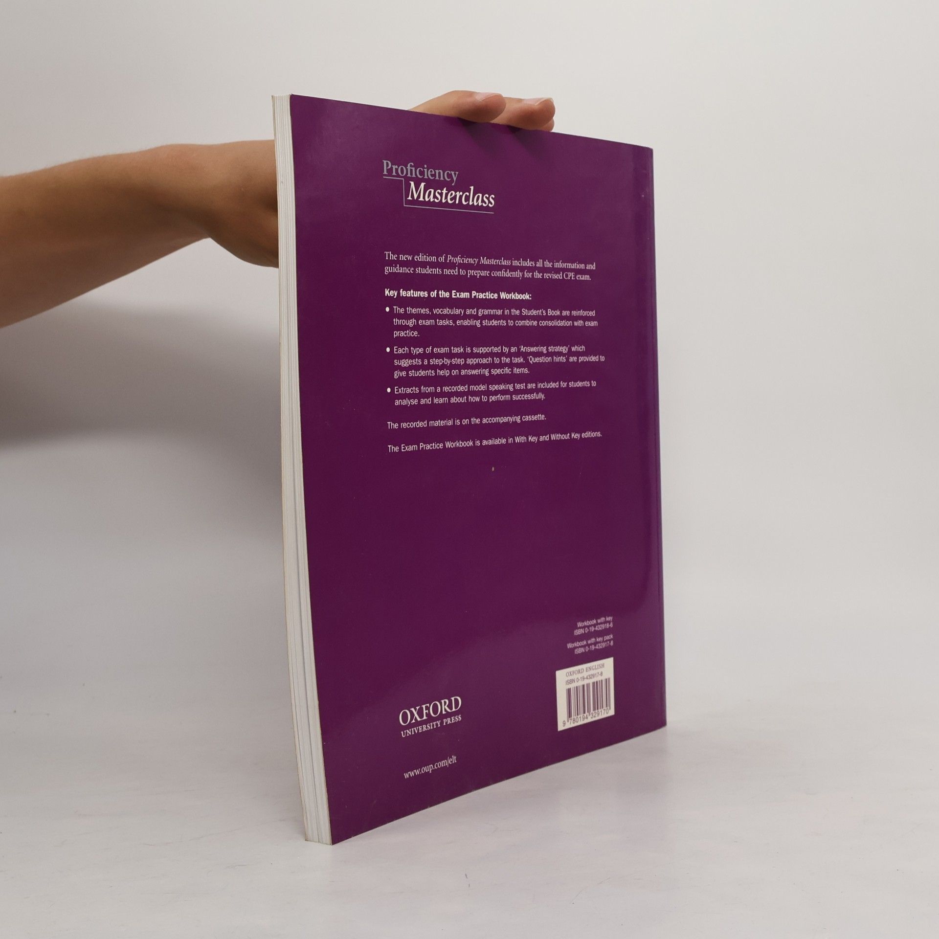 Kathy Gude Proficiency Masterclass : Exam Practice Workbook with Key