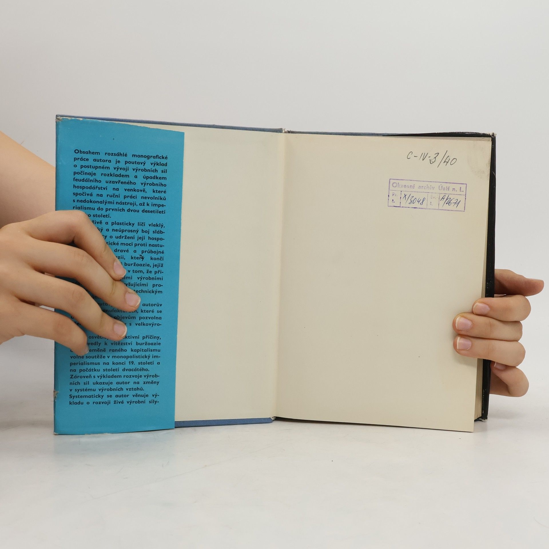 Otakar Mrázek Vývoj průmyslu v českých zemích a na Slovensku od manufaktury do roku 1918
