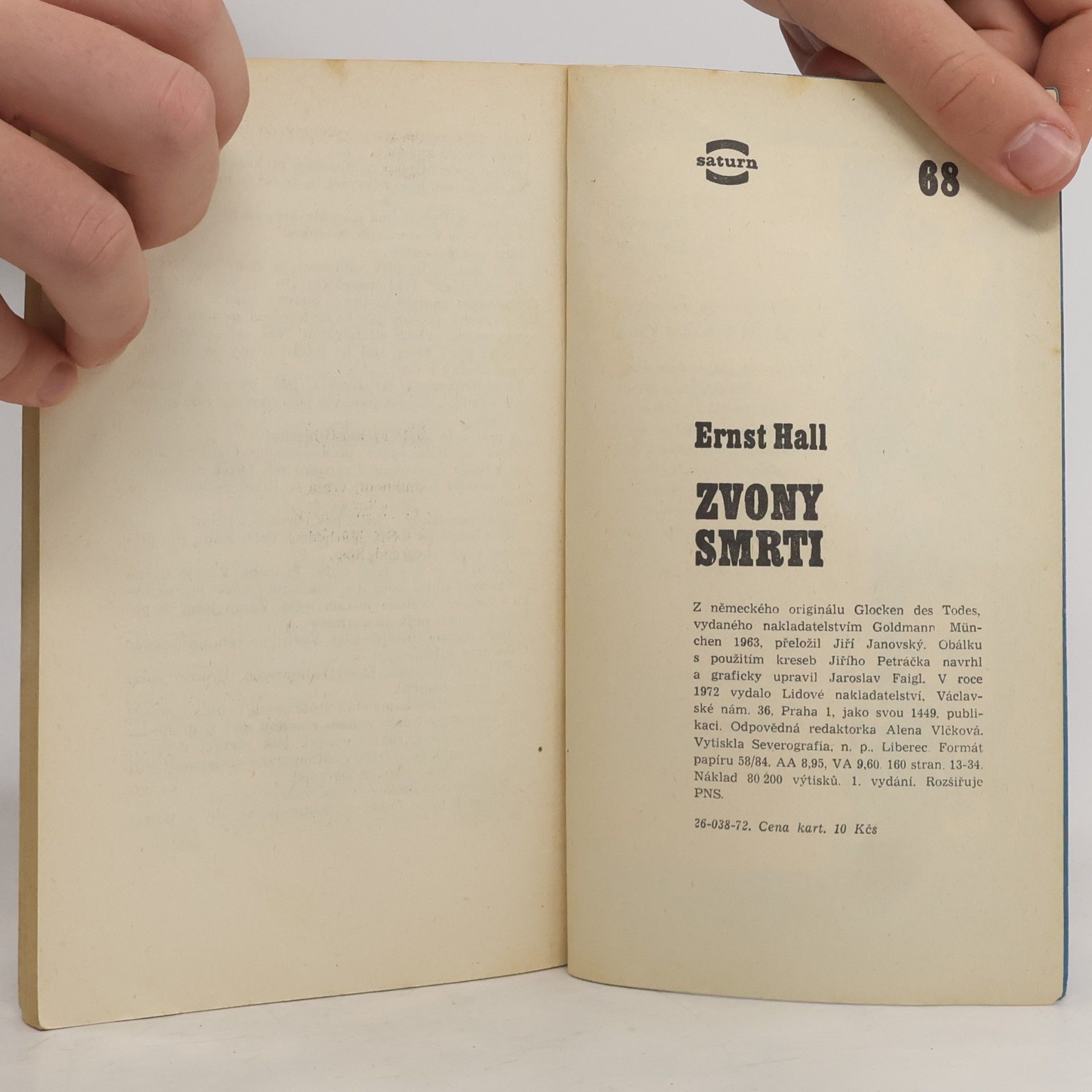 Ernst Hall Zvony smrti
