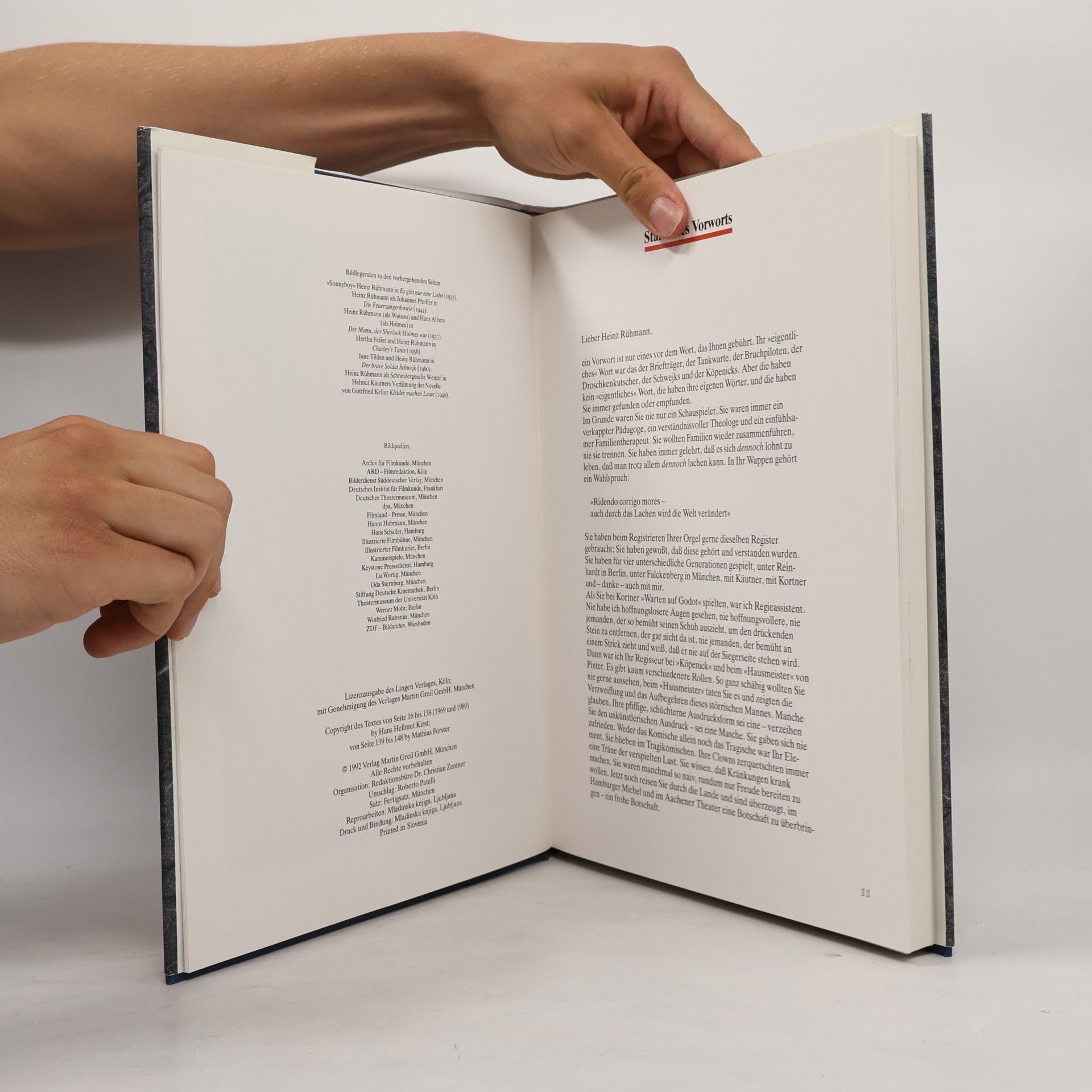 AA.VV. Das grosse Heinz Rühmann Buch