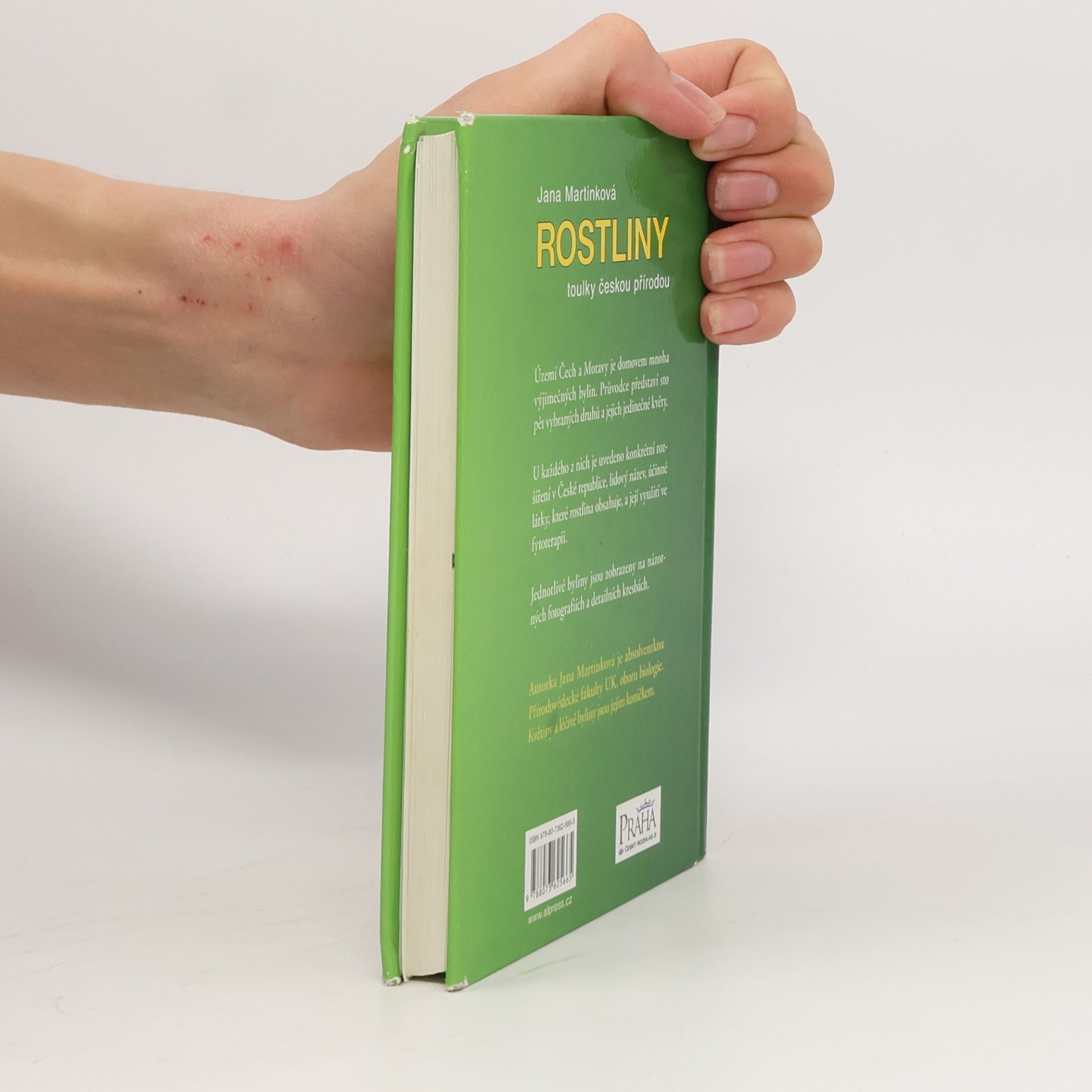 Jana Martinková Rostliny. Toulky českou přírodou. Kapesní atlas