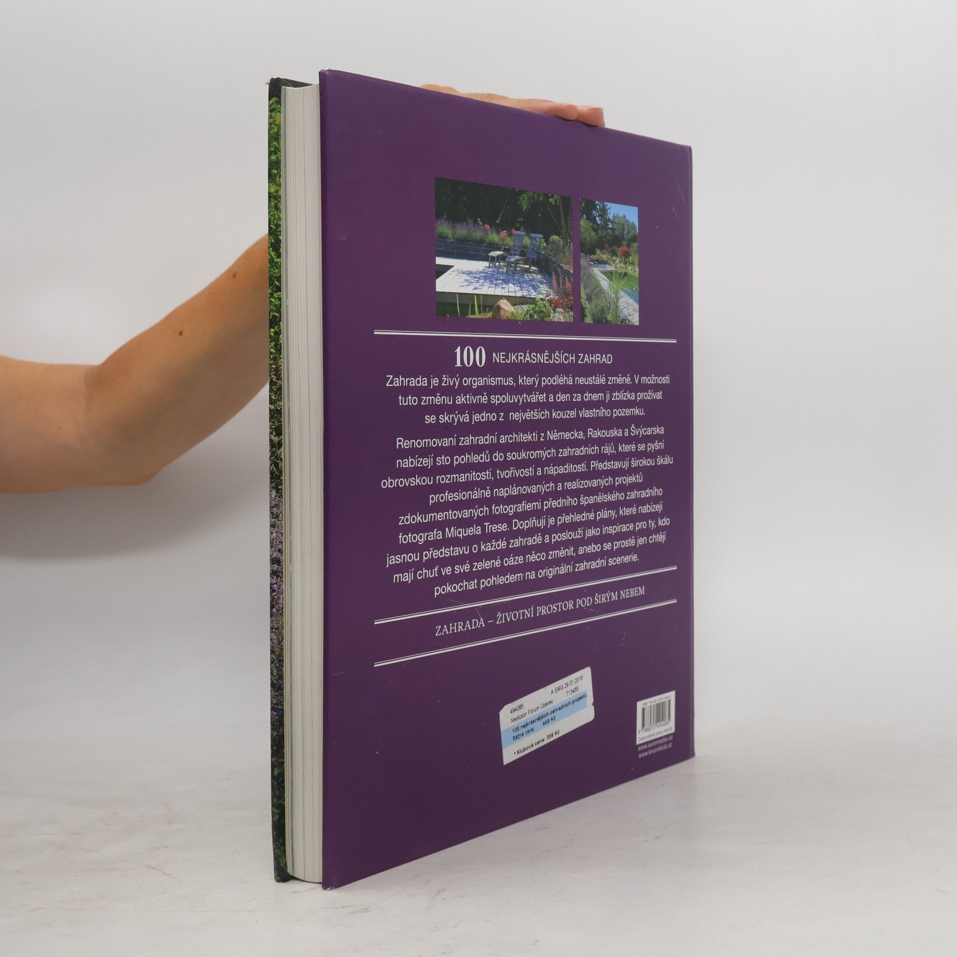 Autorenkollektiv 100 nejkrásnějších zahradních projektů