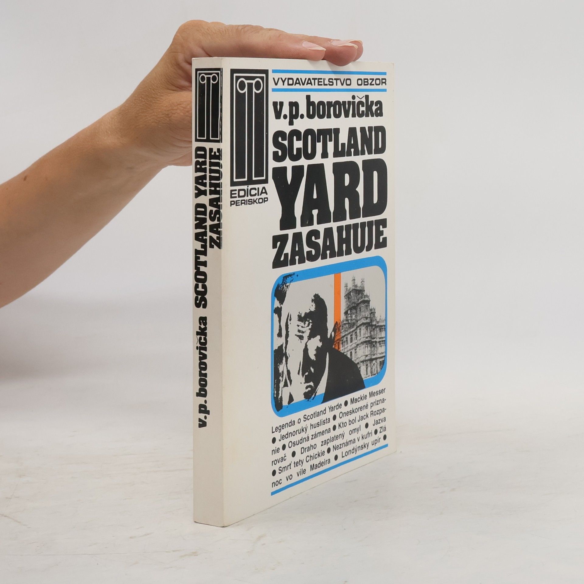 Václav Pavel Borovička Scotland Yard zasahuje