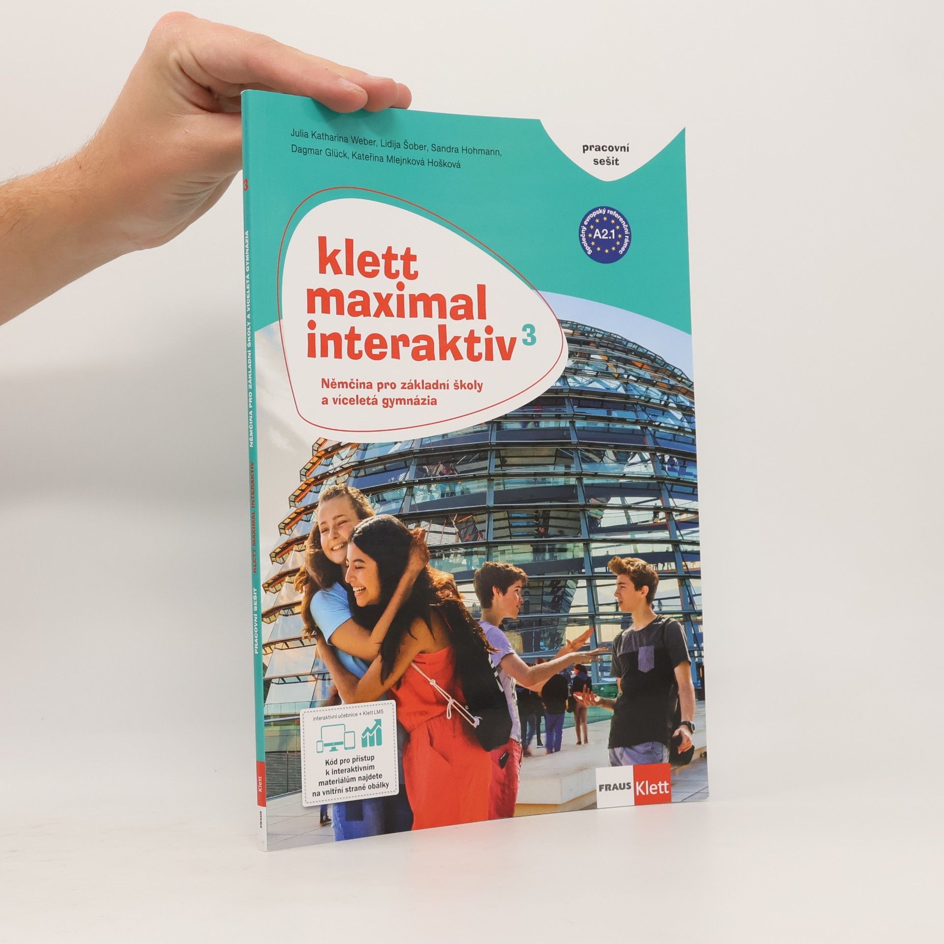 Autores varios Klett Maximal interaktiv 3 (A2.1) – pracovní sešit (barevný) s kódem