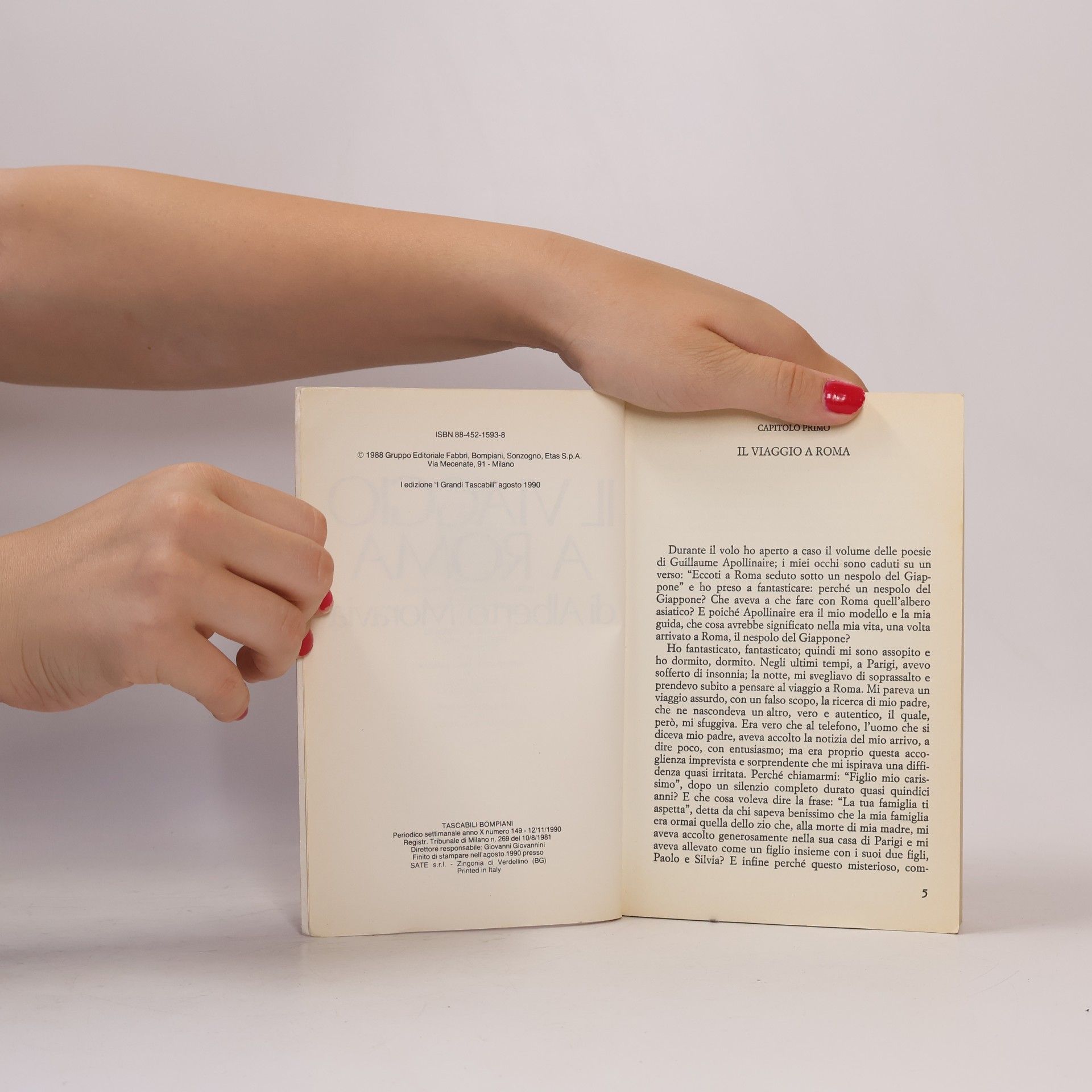Alberto Moravia Viaggio a Roma