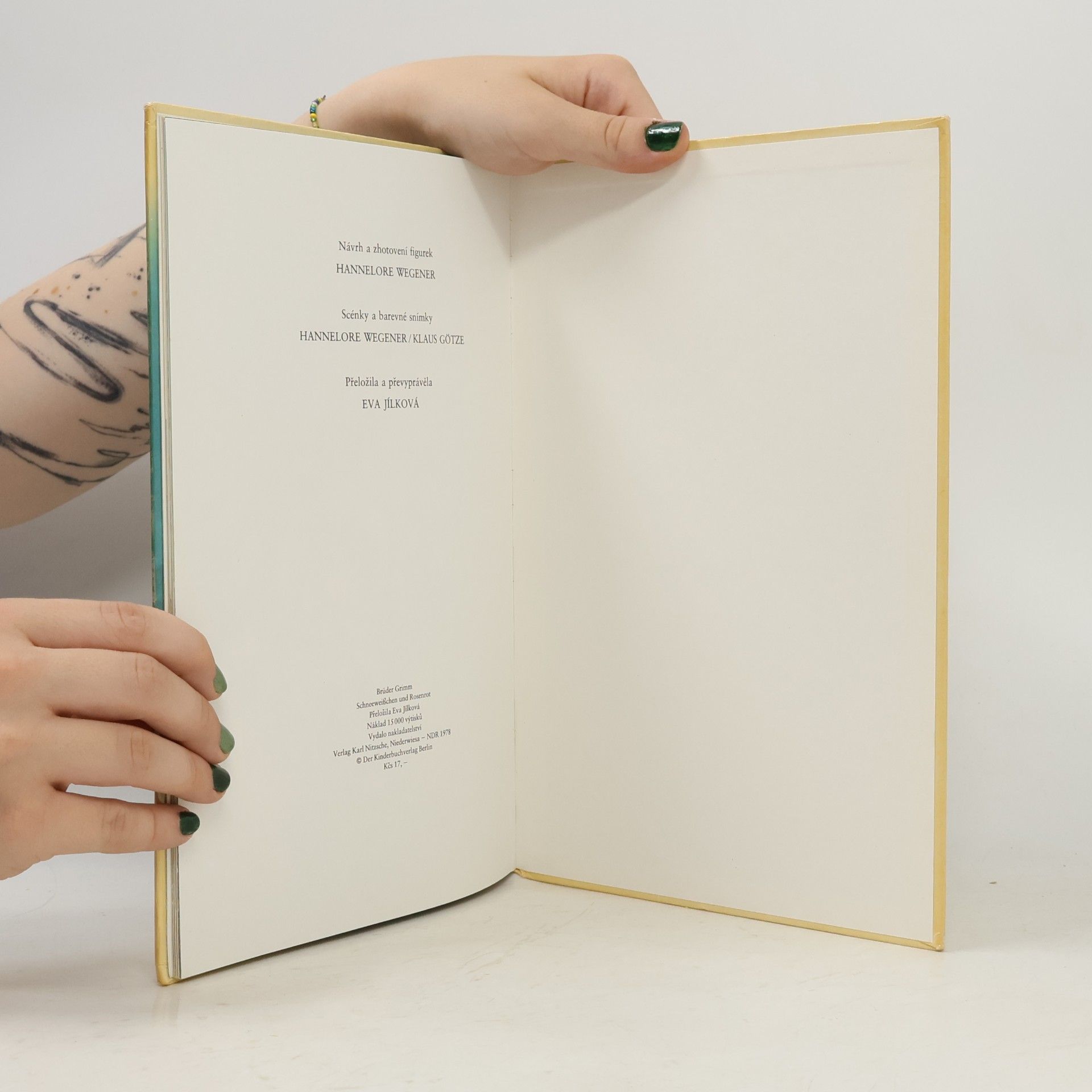 Wilhelm Grimm Sněženka a Růženka