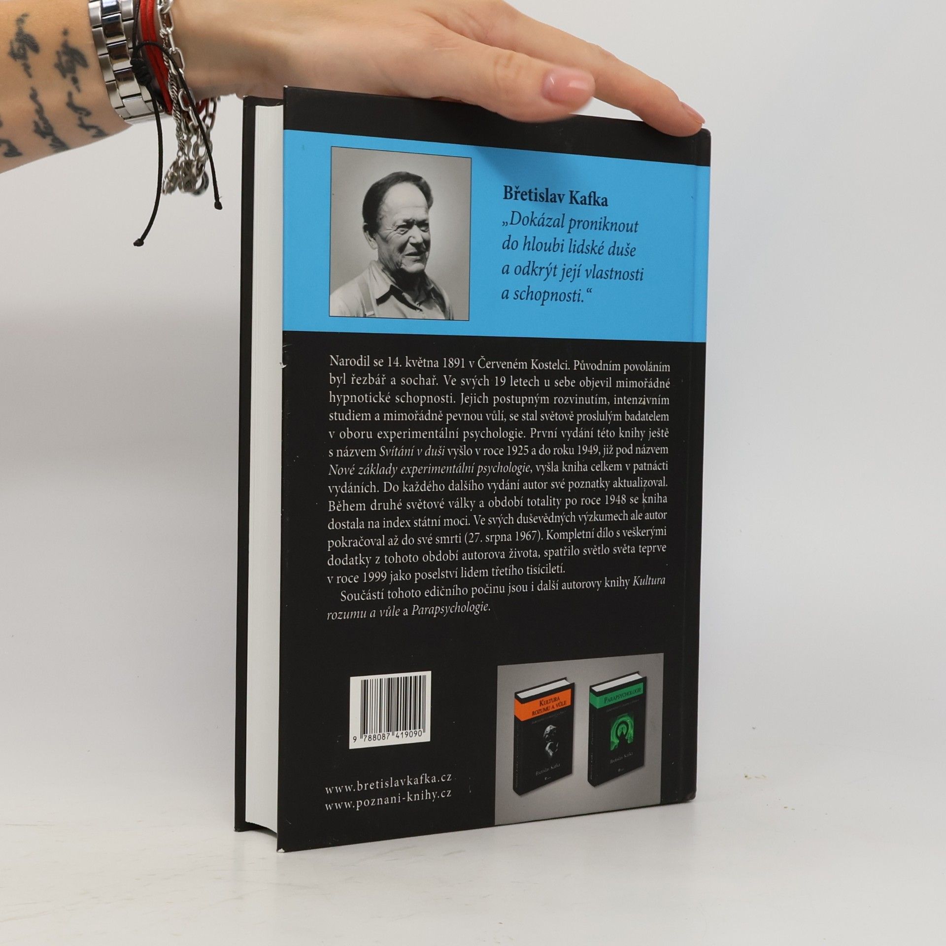 Břetislav Kafka Nové základy experimentální psychologie