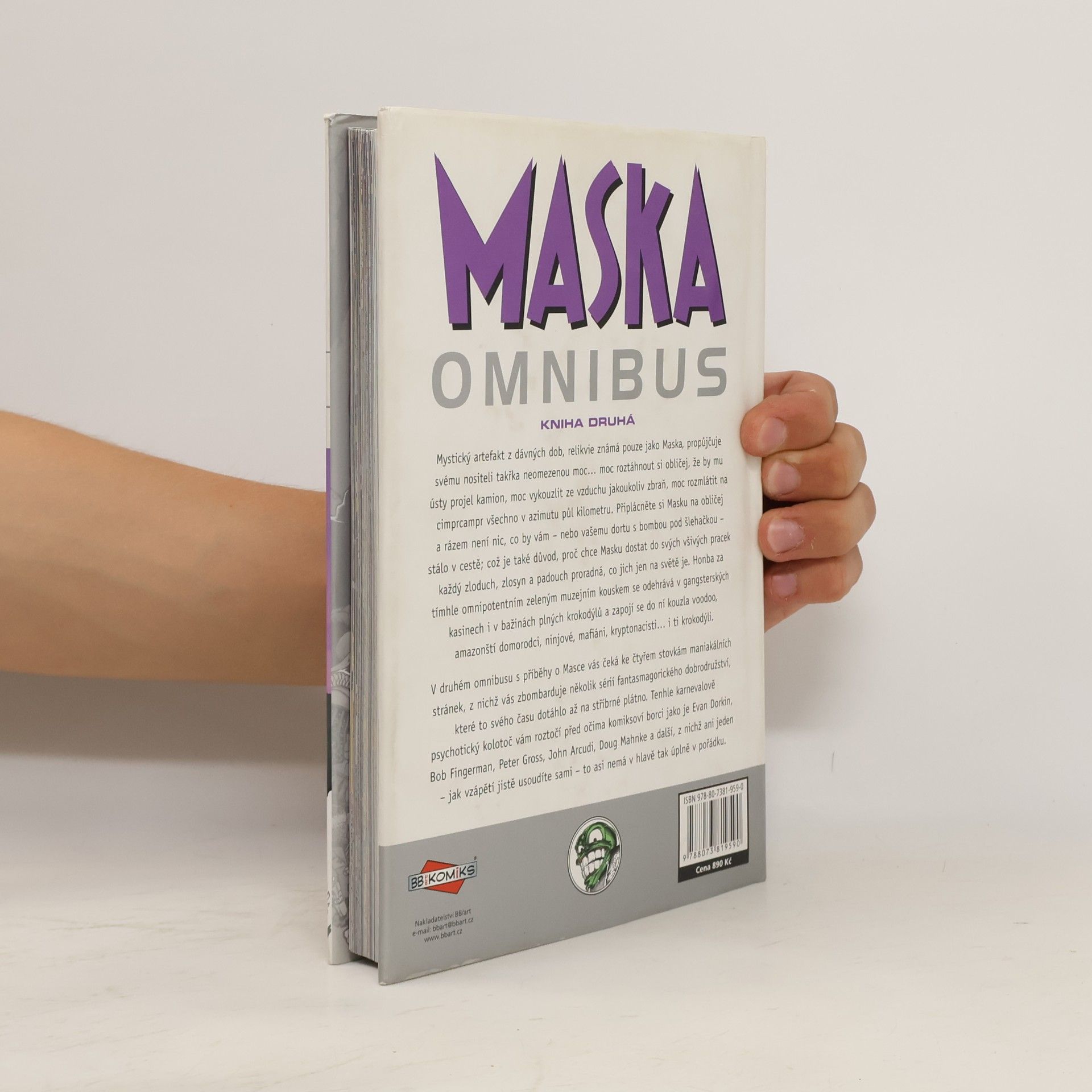 Evan Dorkin Maska omnibus. Kniha druhá