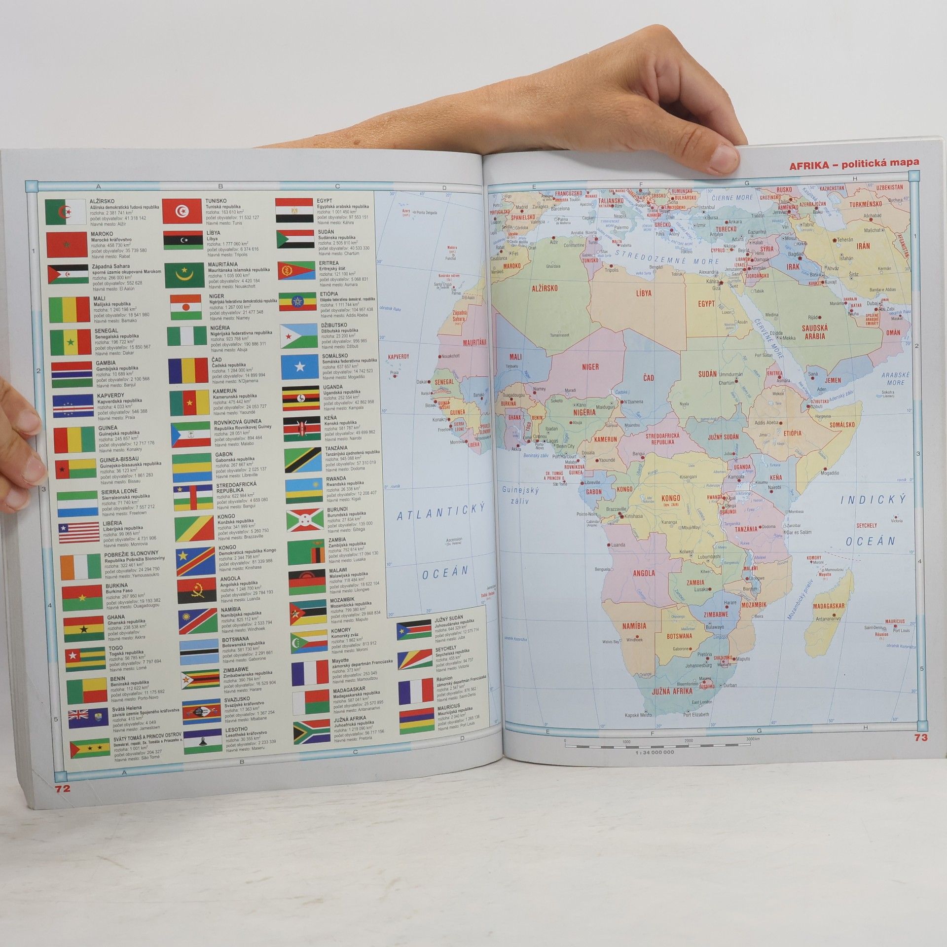 Ladislav Tolmáči Školský geografický atlas Svet