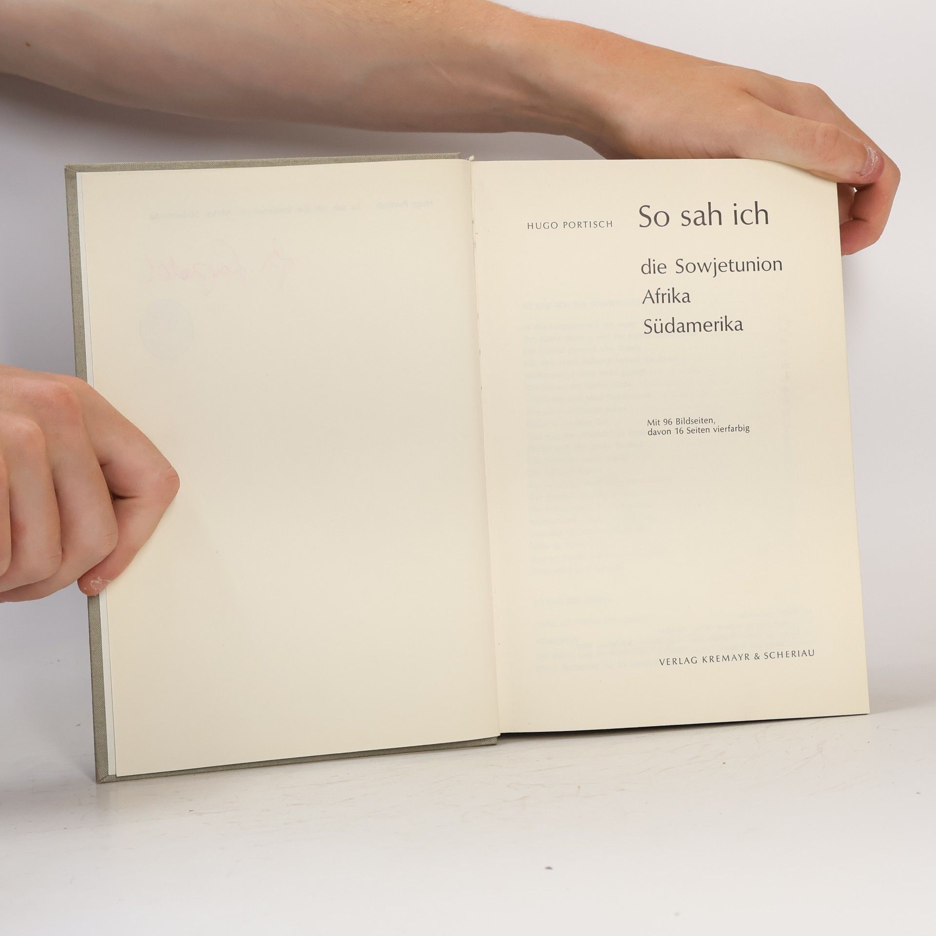 Hugo Portisch So sah ich Sibirien
