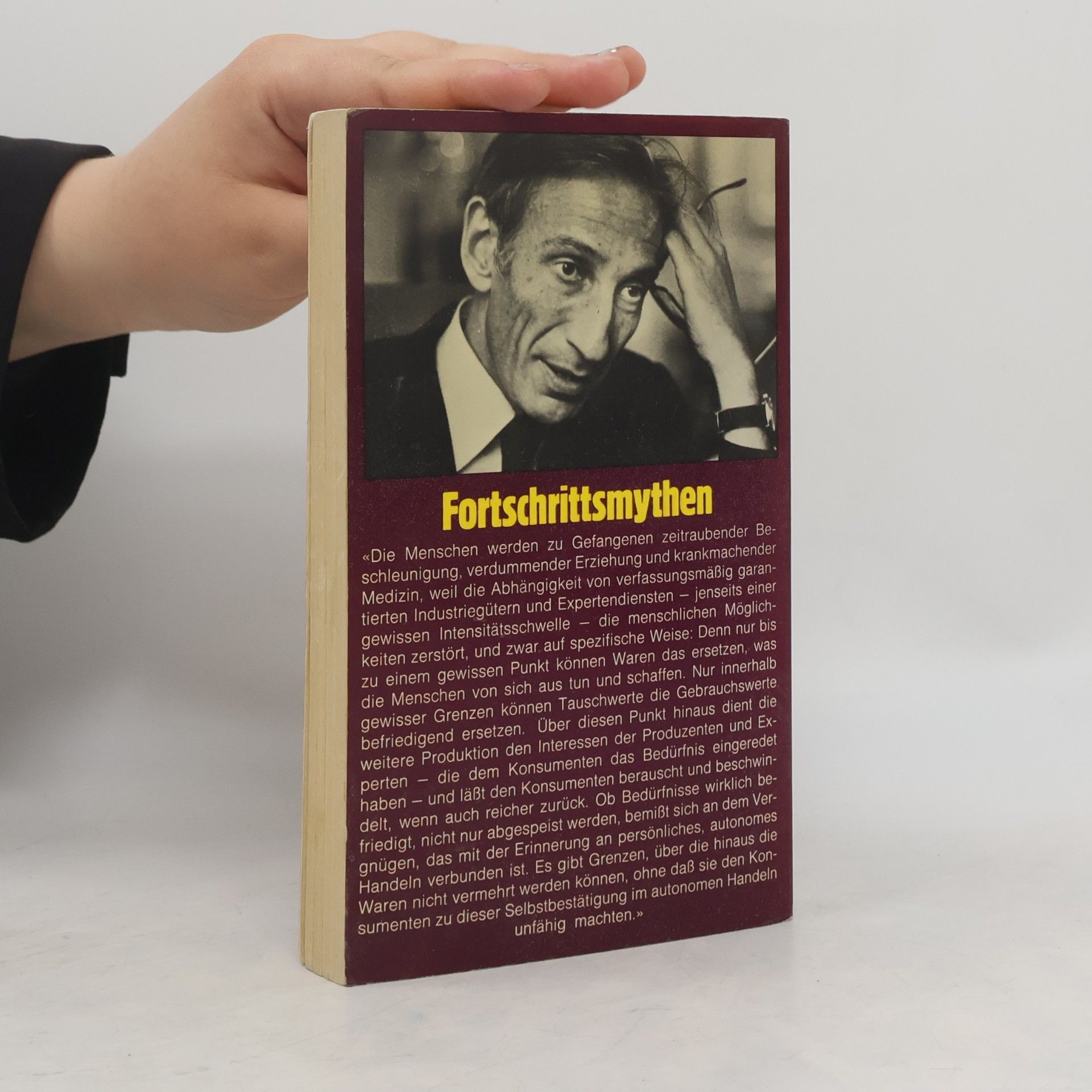 Ivan Illich Fortschrittsmythen